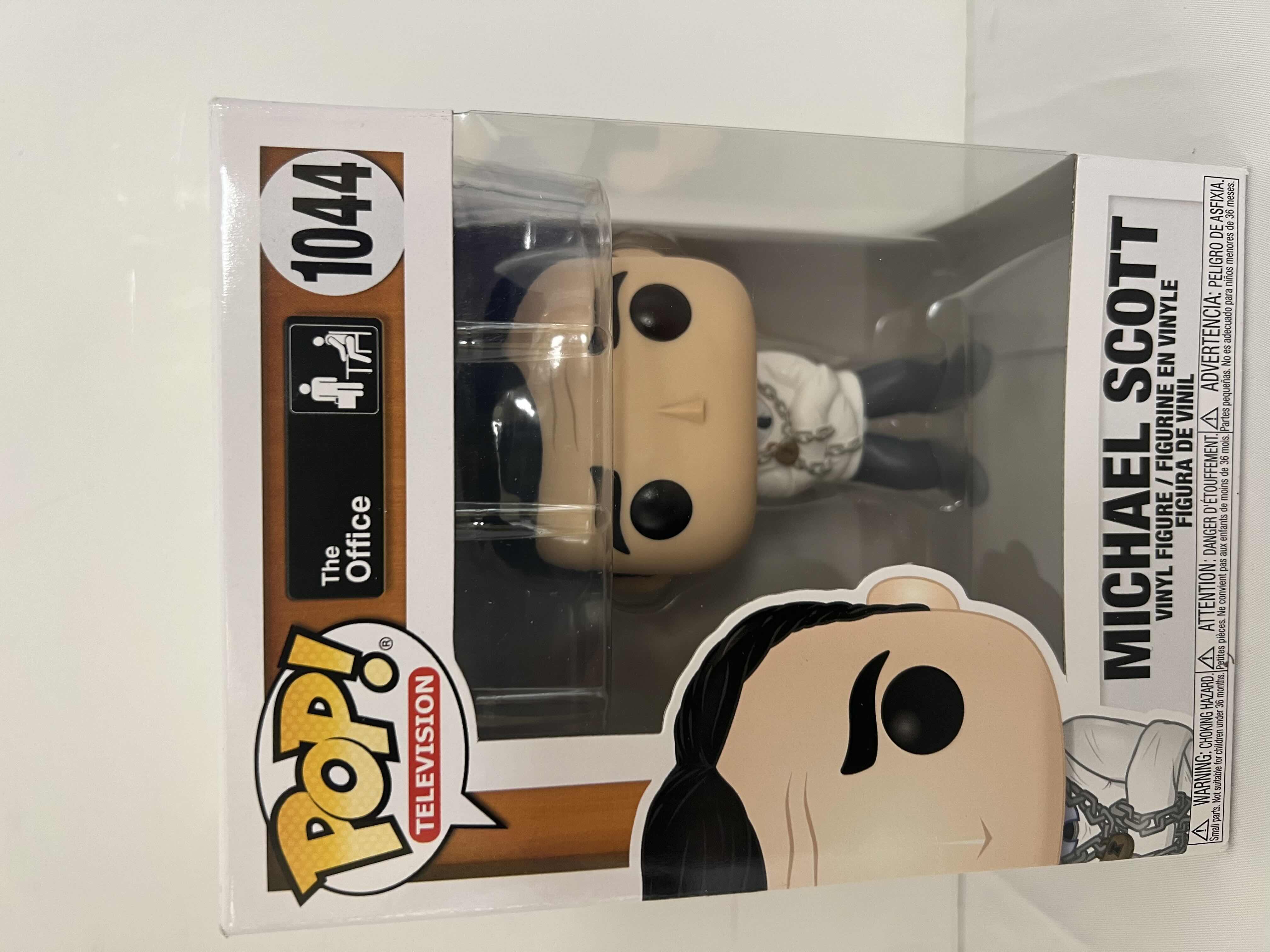 Photo 1 of NIB FUNKO POP! TELEVISION THE OFFICE "MICHAEL SCOTT" VINYL FIGURE MSRP $20