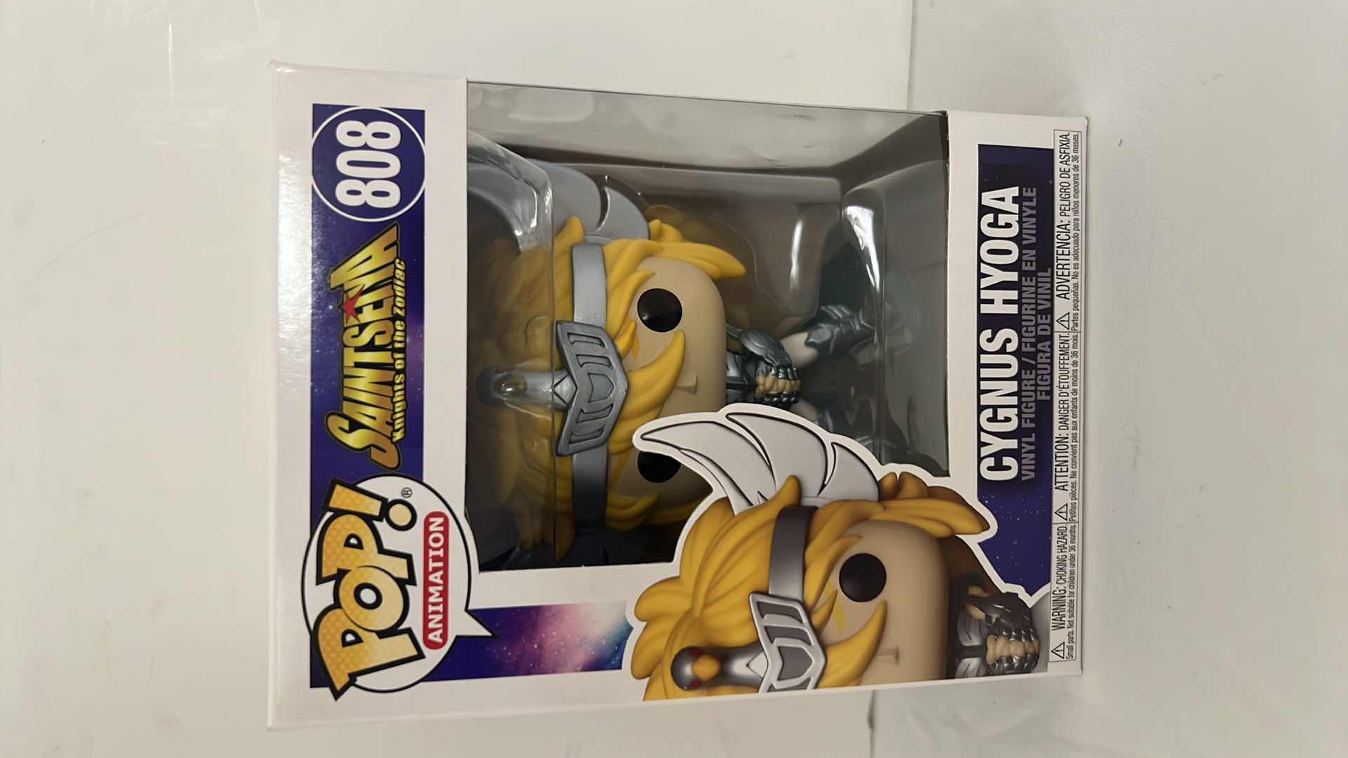 Photo 1 of NIB FUNKO POP! ANIMATION "CYGNUS HYOGA" VINYL FIGURE MSRP $20