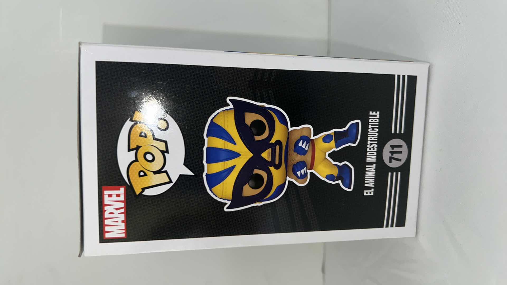 Photo 3 of NIB FUNKO POP! MARVEL LUCHA LIBRE EDITION "EL ANIMAL INDESTRUCTIBLE" BOBBLEHEAD FIGURE MSRP $25