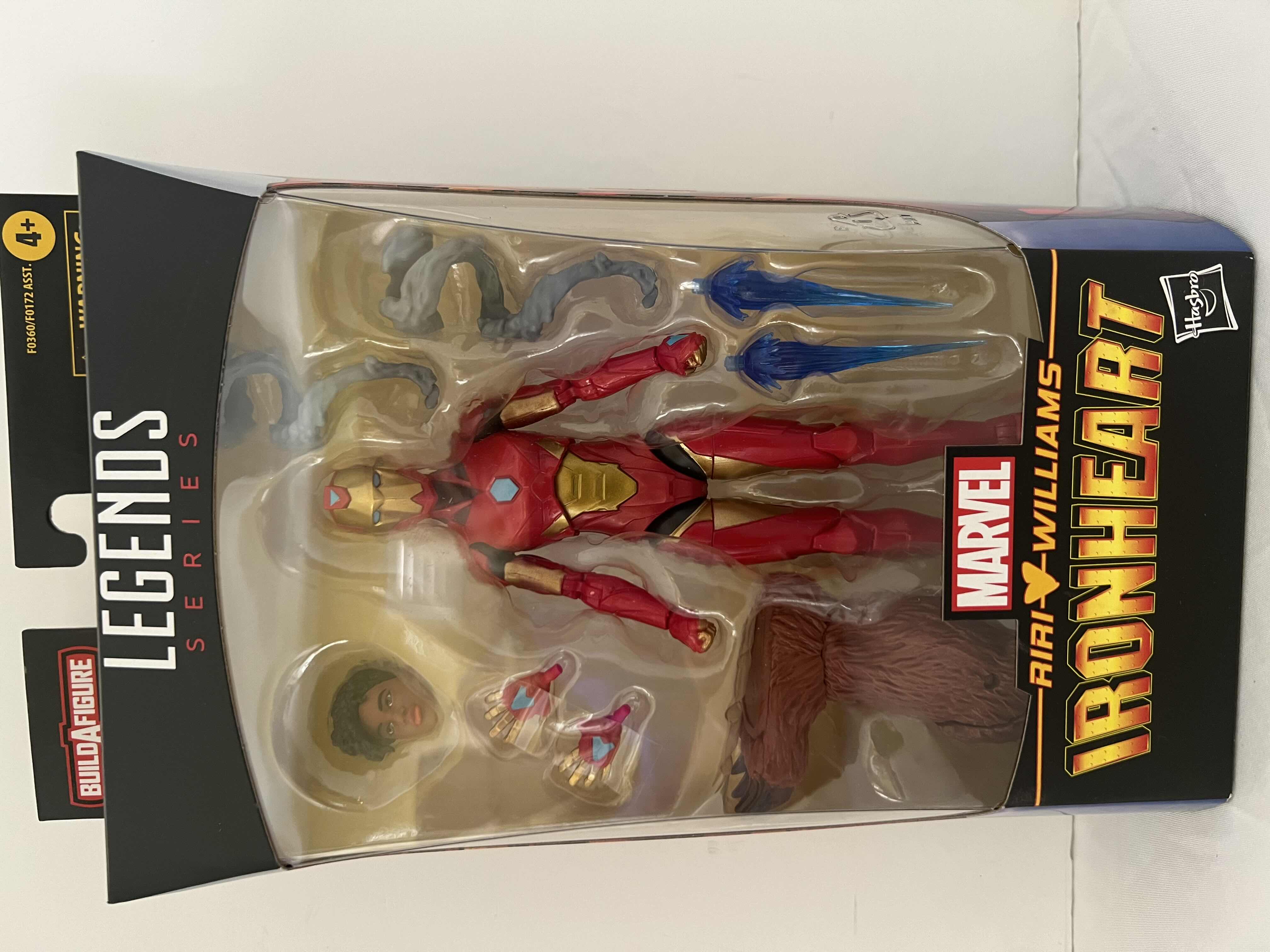 Photo 1 of NEW HASBRO MARVEL LEGENDS SERIES AIRI WILLIAMS "IRONHEART" ACTION FIGURE MSRP $30