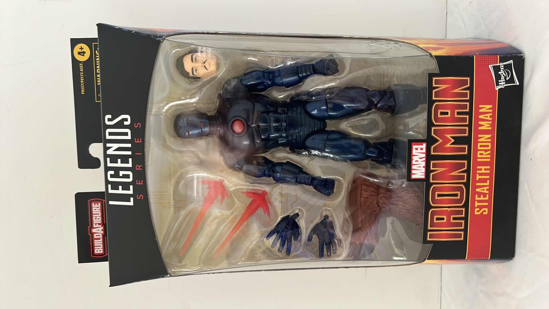 Photo 1 of NEW HASBRO MARVEL LEGENDS SERIES IRONMAN "STEALTH IRON MAN" ACTION FIGURE MSRP $30