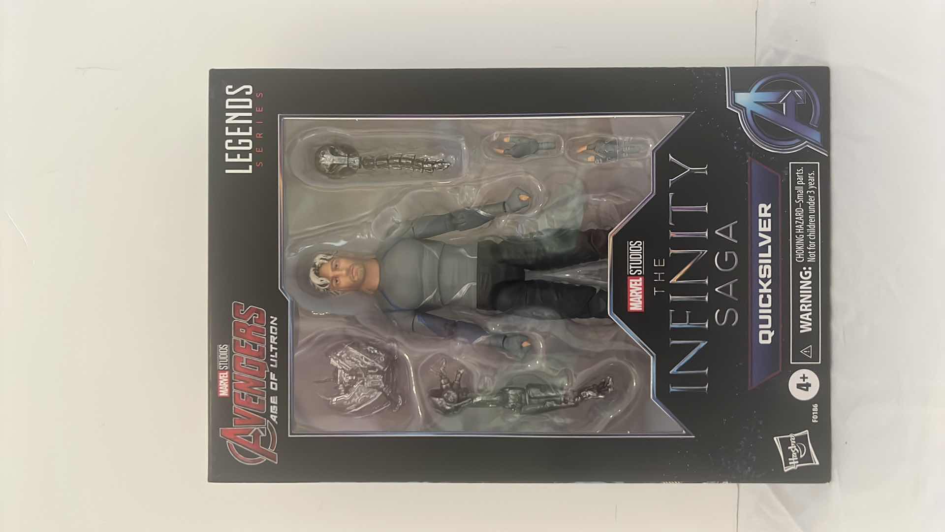 Photo 1 of NEW HASBRO MARVEL LEGENDS SERIES AVENGERS AGE OF ULTRON THE INFINITY SAGA "QUICKSILVER" ACTION FIGURE MSRP $30