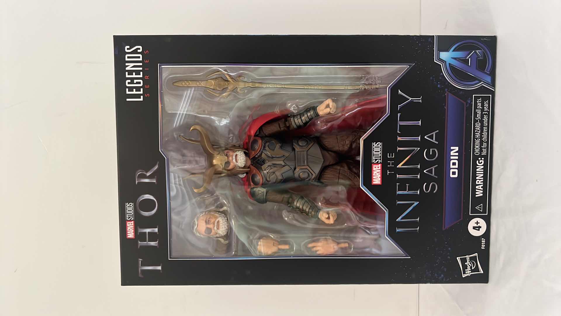 Photo 1 of NEW HASBRO MARVEL LEGENDS SERIES THOR THE INFINITY SAGA "ODIN" ACTION FIGURE MSRP $30