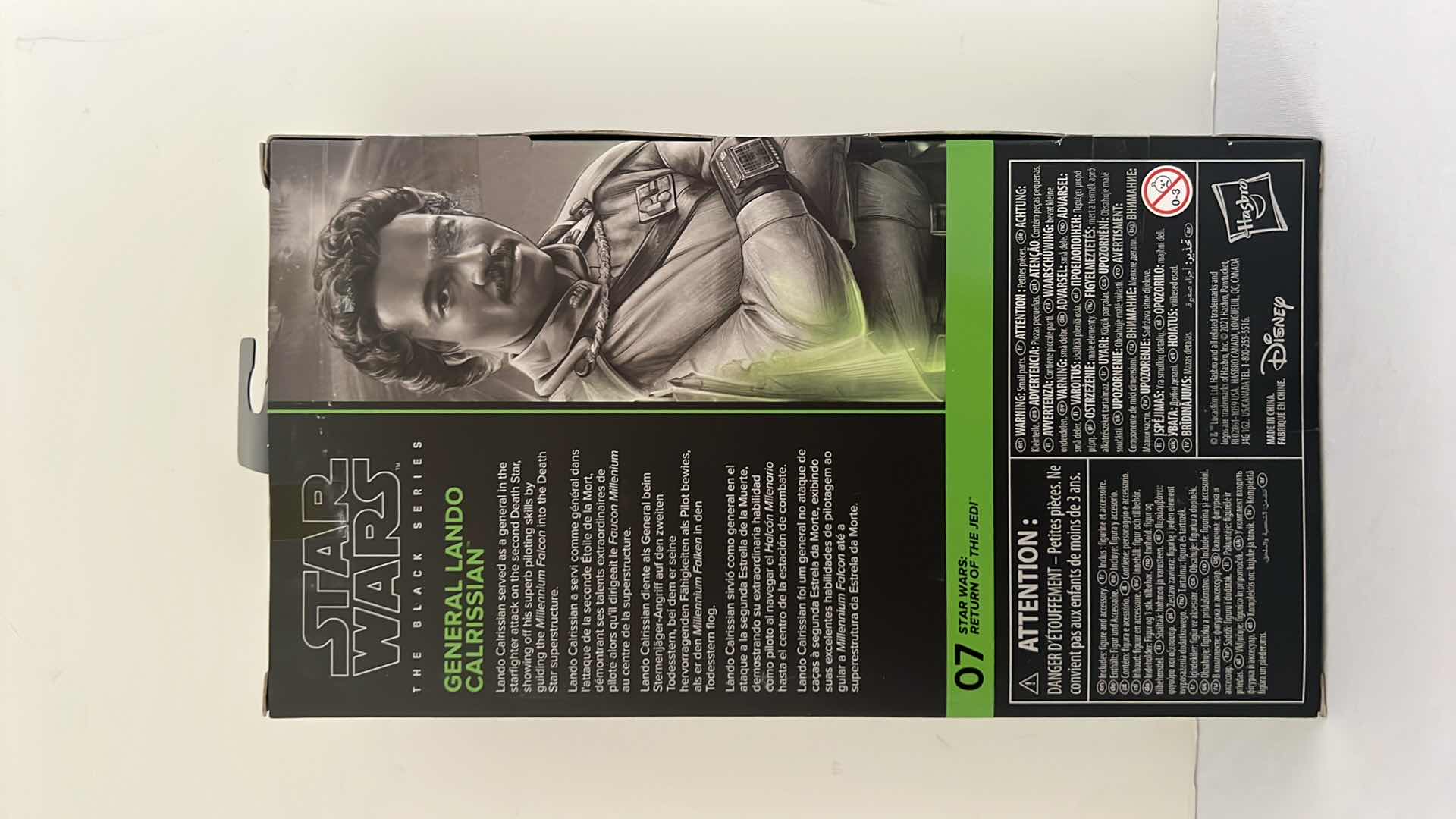 Photo 2 of NIB HASBRO STAR WARS THE BLACK SERIES "GENERAL LANDO CALRISSIAN" ACTION FIGURE MSRP $35