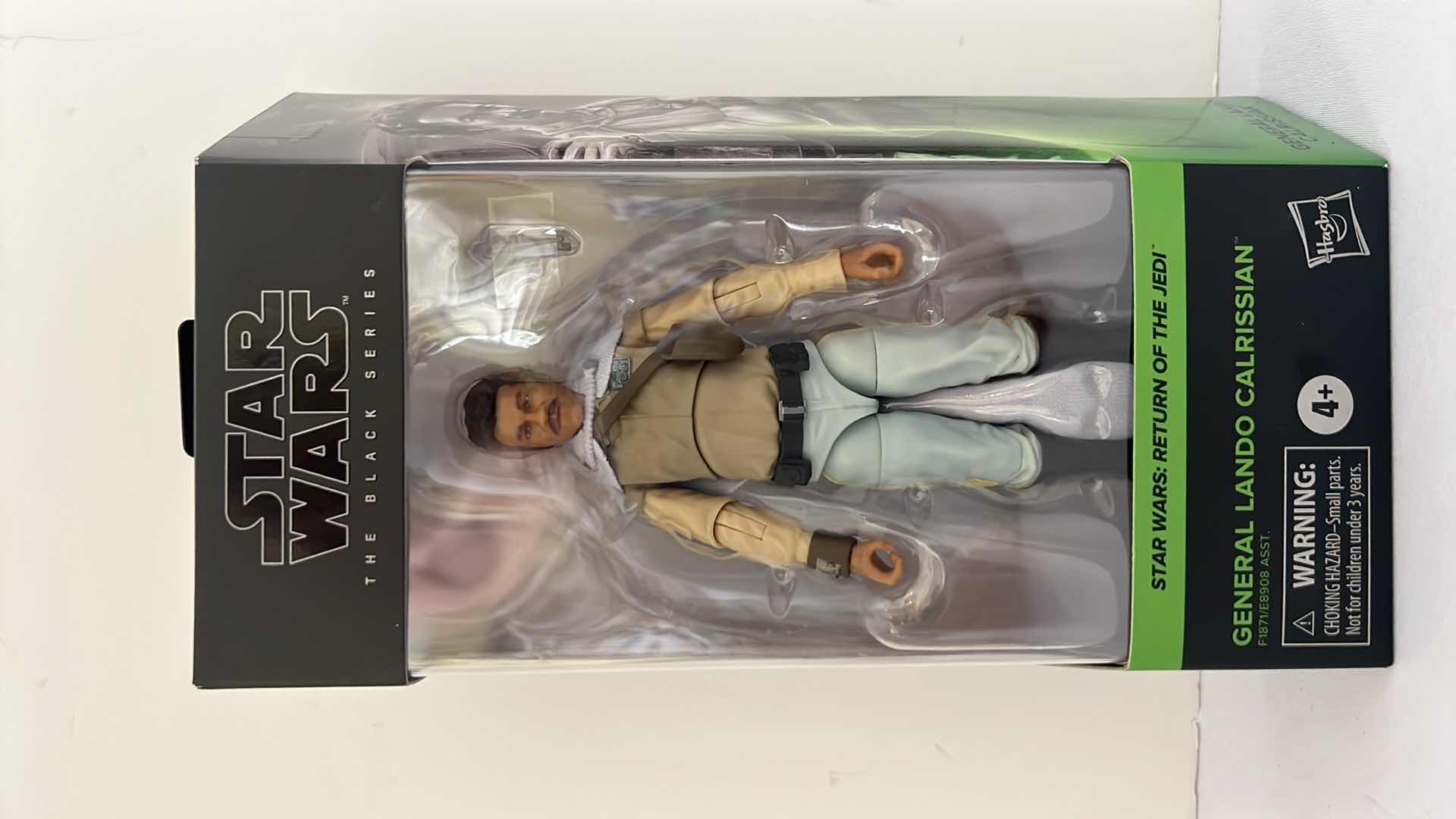 Photo 1 of NIB HASBRO STAR WARS THE BLACK SERIES "GENERAL LANDO CALRISSIAN" ACTION FIGURE MSRP $35