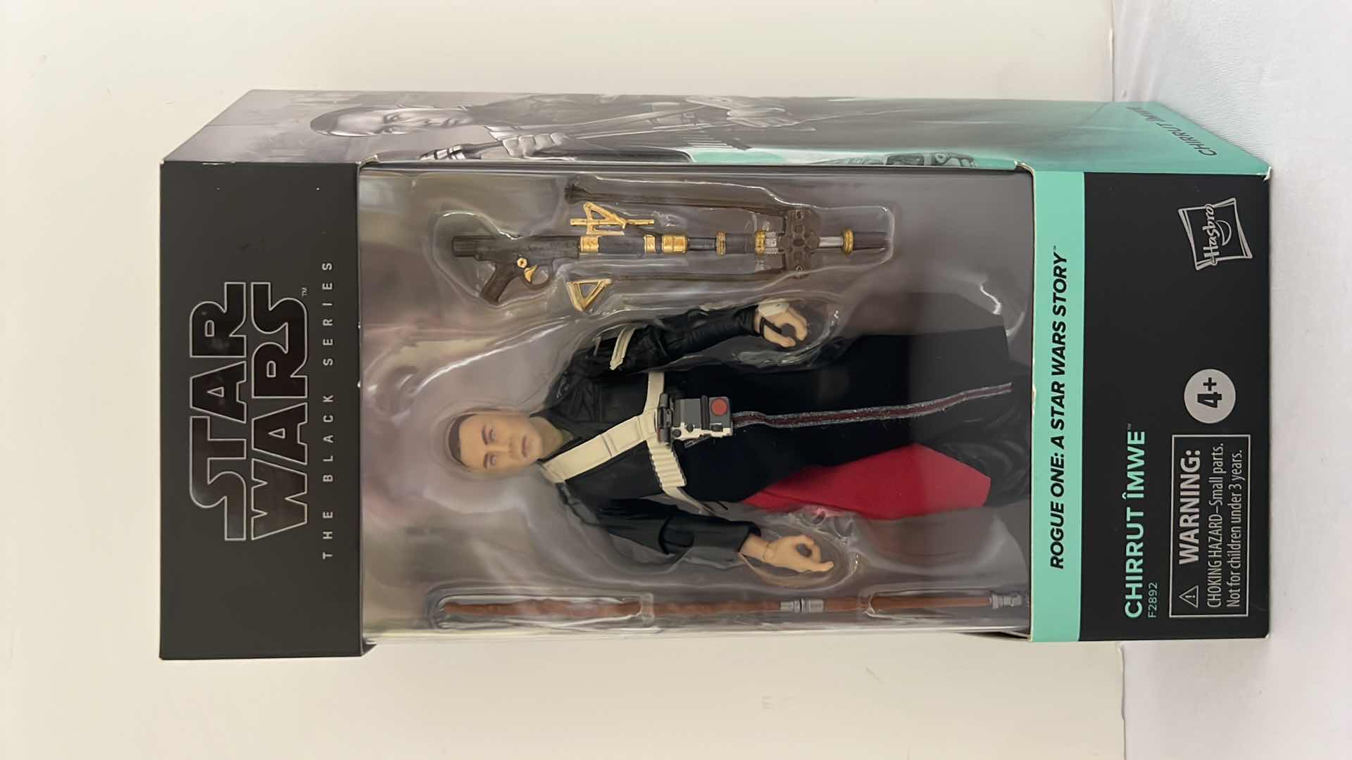 Photo 1 of NIB HASBRO STAR WARS THE BLACK SERIES "CHIRRUT IMWE" ACTION FIGURE MSRP $35