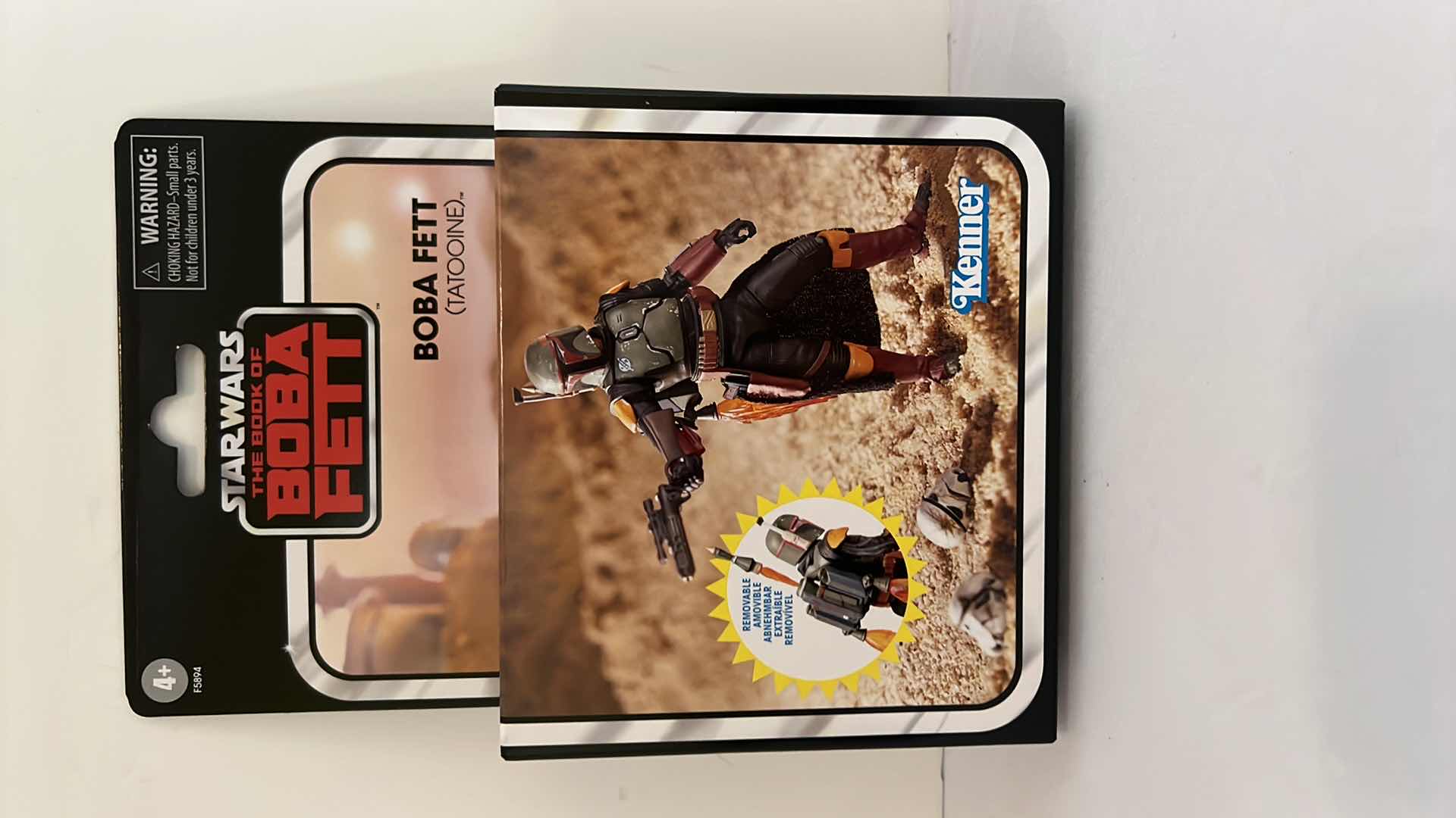 Photo 1 of NEW KENNER STAR WARS "BOBA FETT ( TATOOINE) ACTION FIGURE MSRP $20