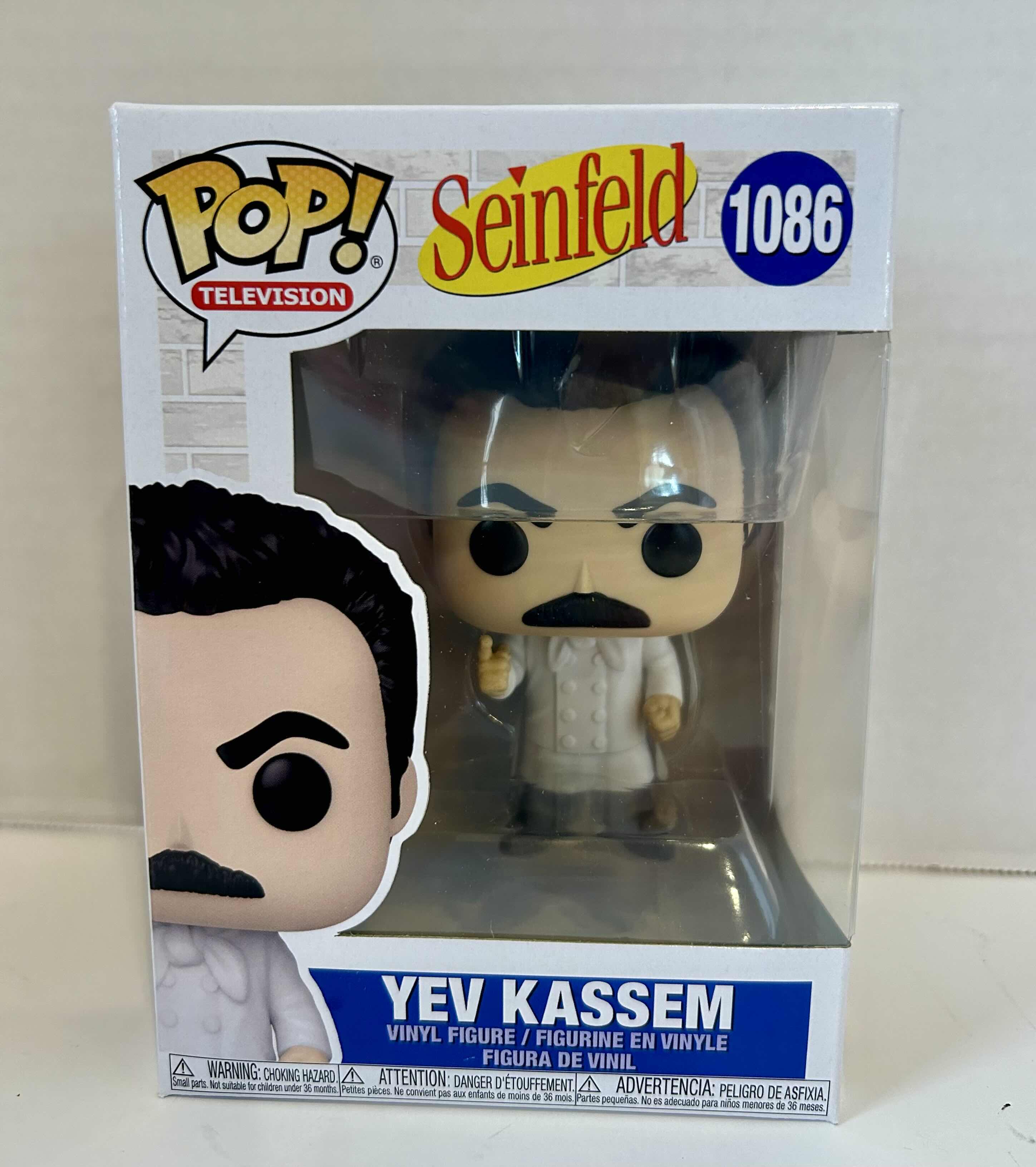 Photo 1 of FUNKO POP! SEINFELD: YEV KASSEM #1086
6 PER CASE