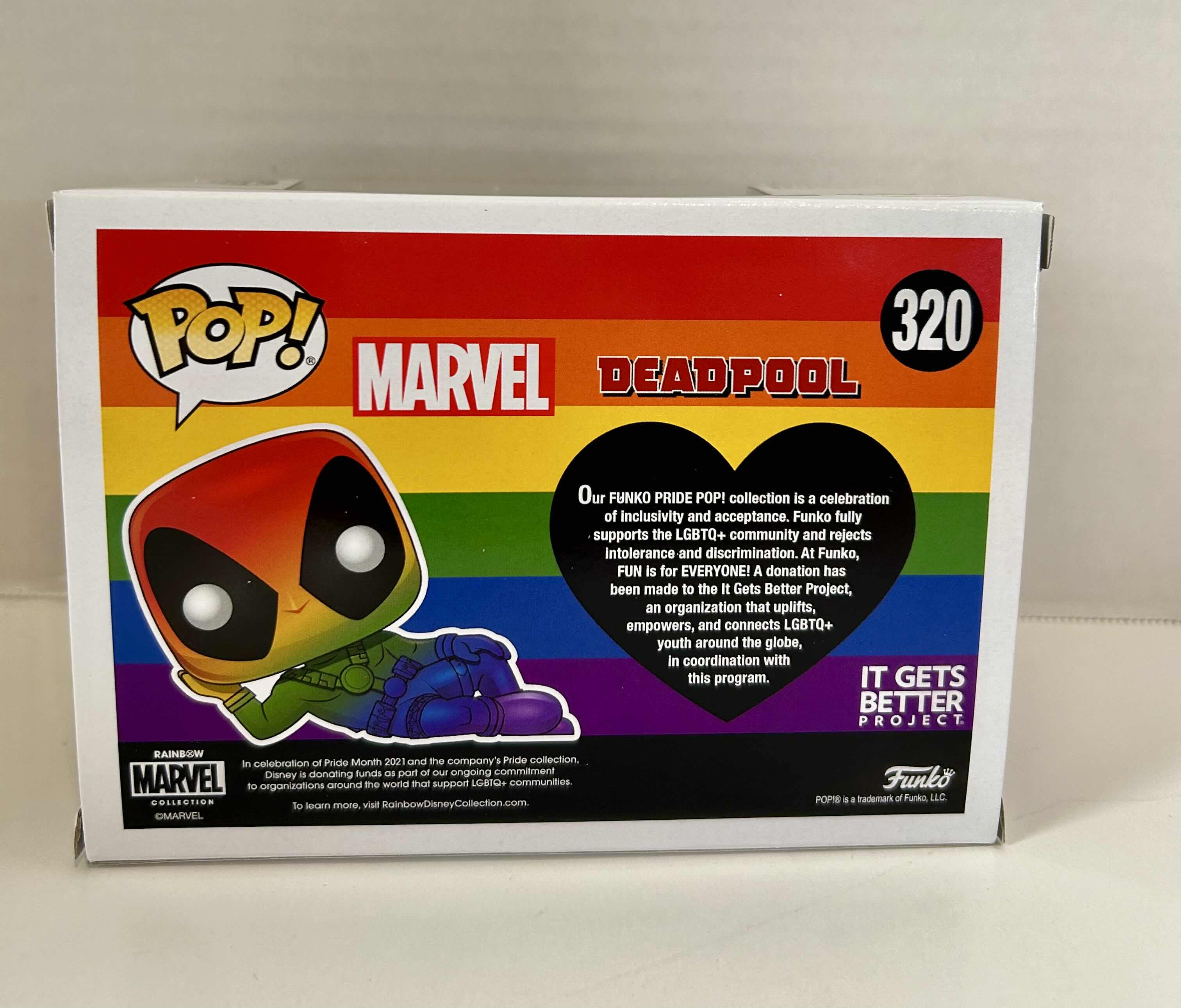 Photo 2 of FUNKO POP! MARVEL: DEADPOOL # 320
6 PER CASE