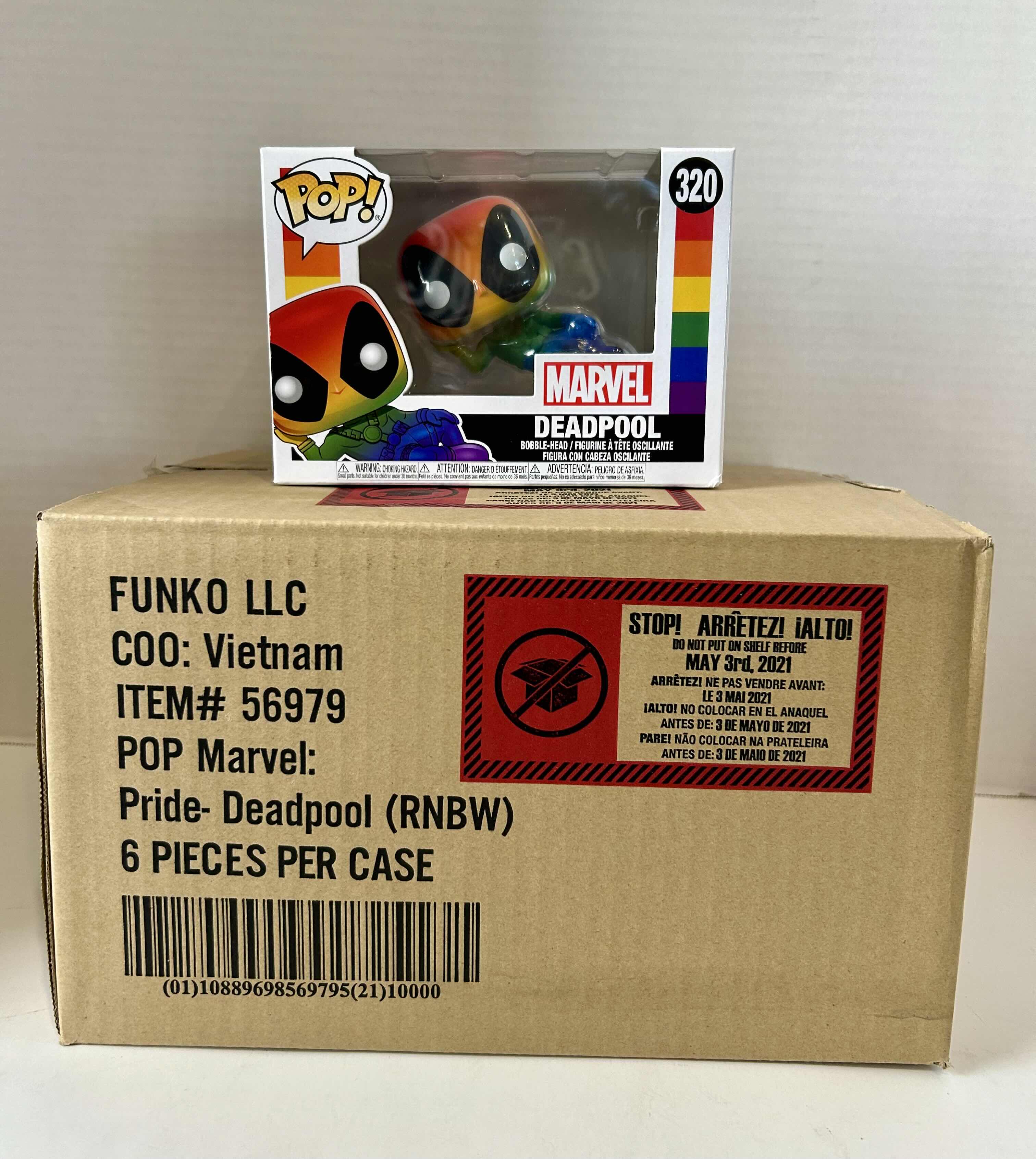 Photo 3 of FUNKO POP! MARVEL: DEADPOOL # 320
6 PER CASE