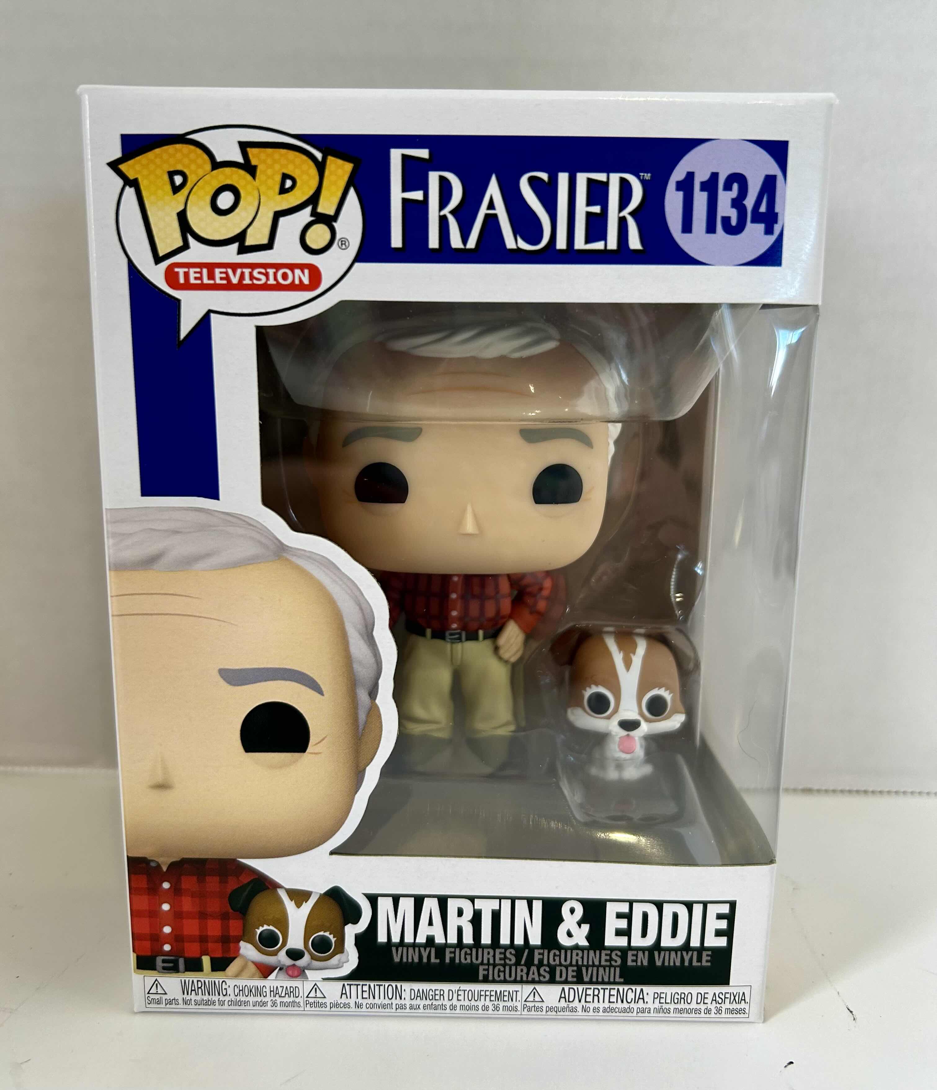 Photo 1 of FUNKO POP! FRASIER: MARTIN & EDDIE # 1134
6 PER CASE