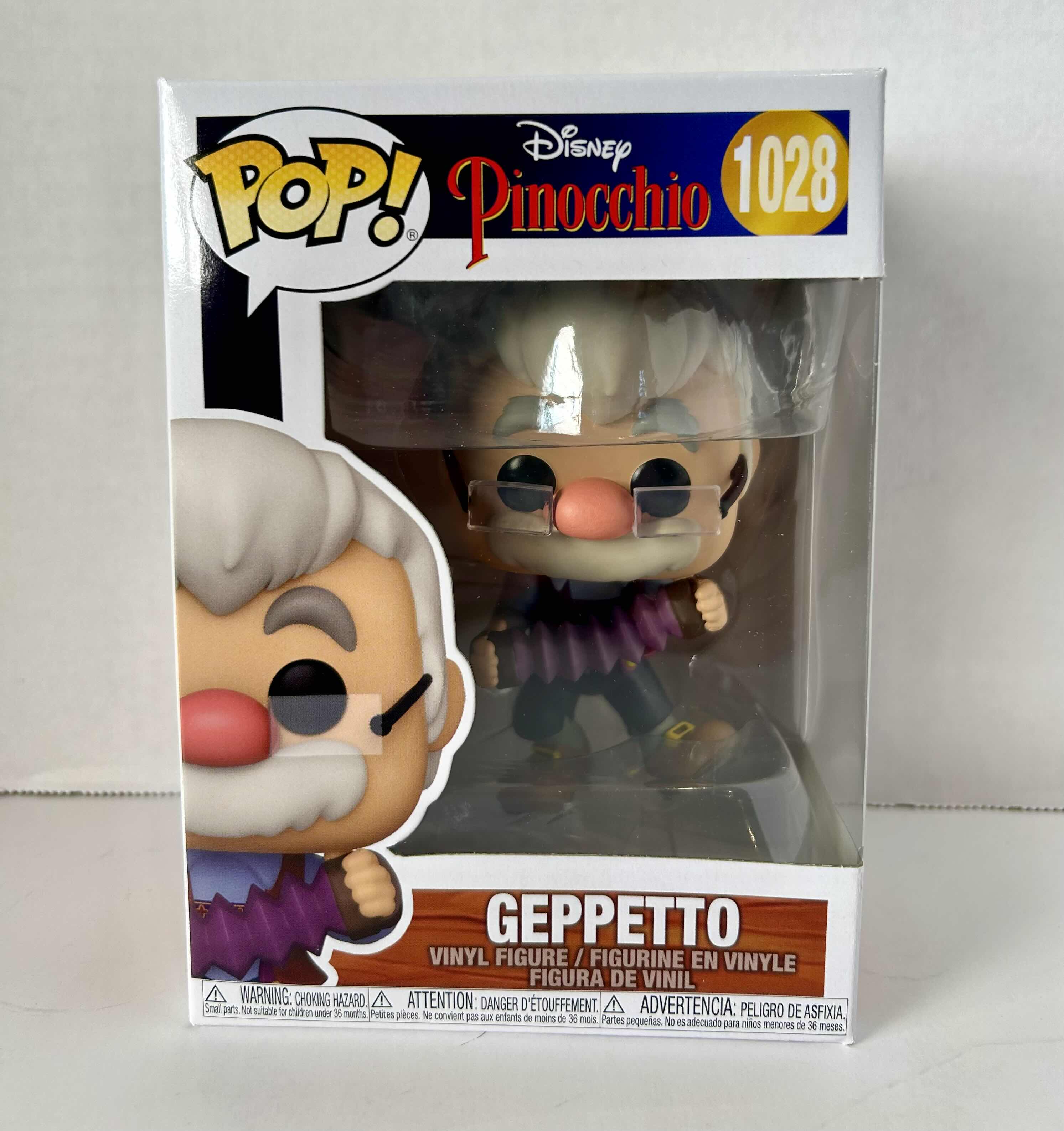 Photo 1 of FUNKO POP! DISNEY: PINOCCHIO: GEPPETO #1028
6 PER CASE