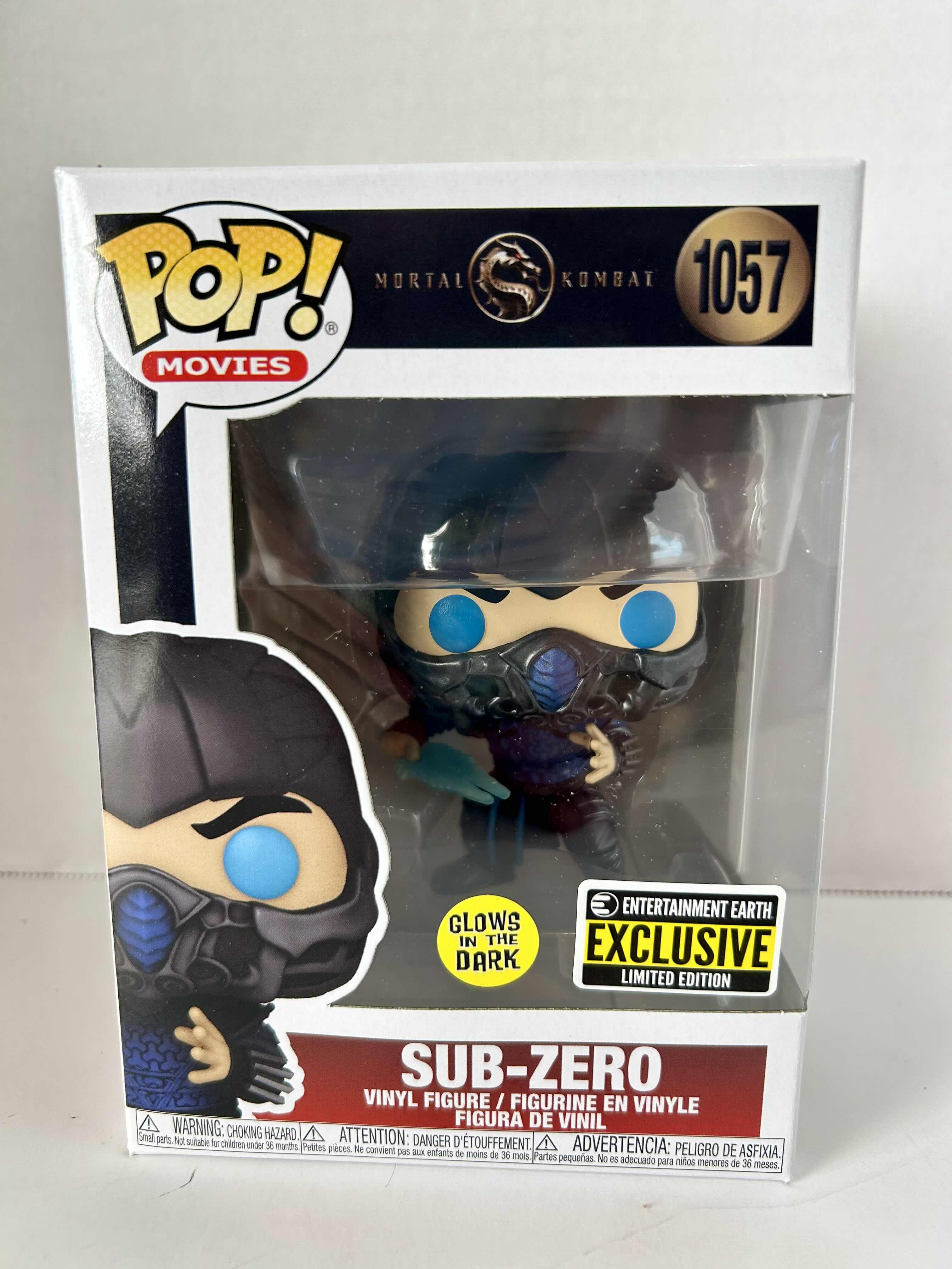 Photo 1 of FUNKO POP! MORTAL KOMBAT: SUB-ZERO #1057
6 PER CASE