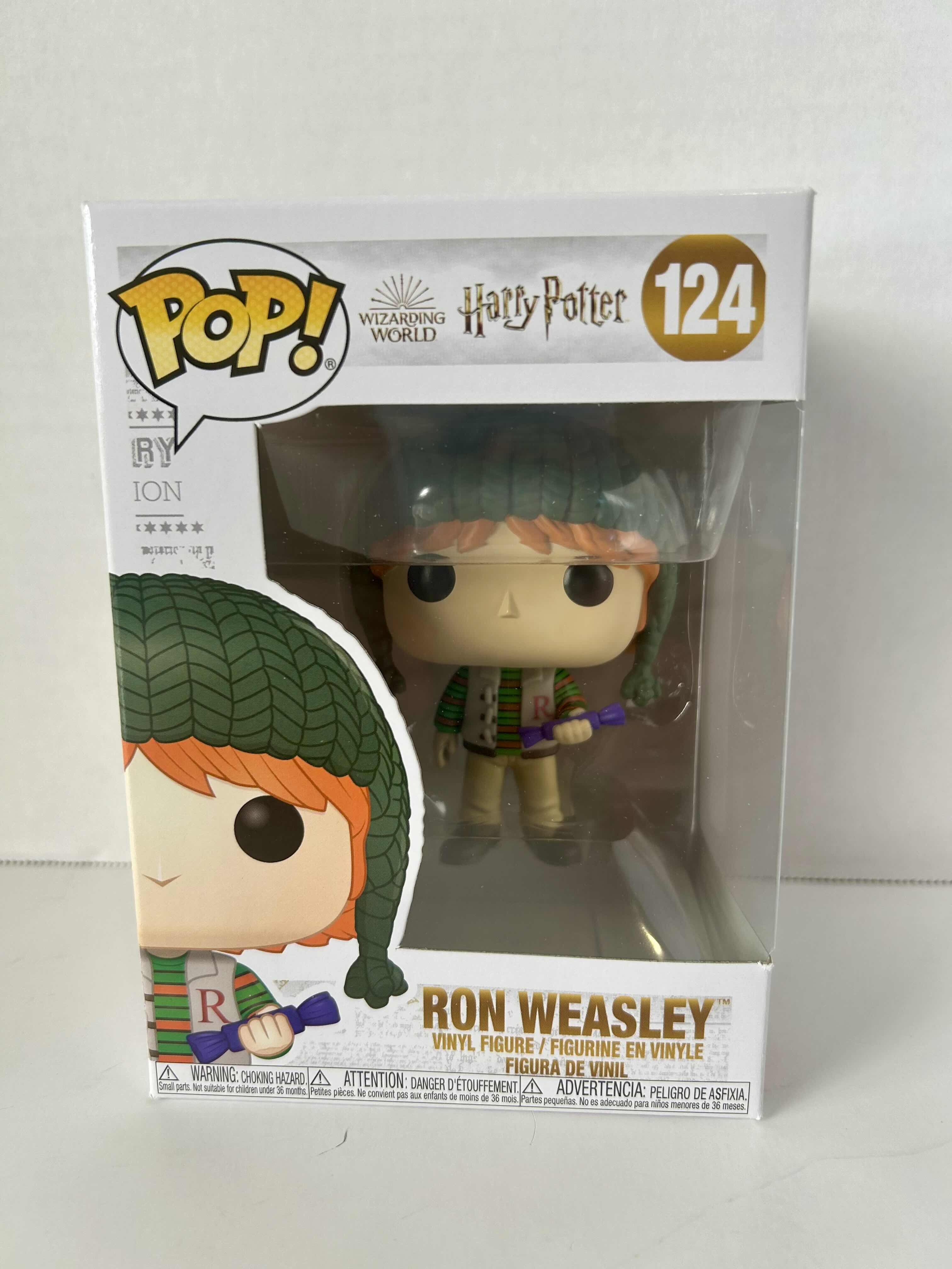 Photo 1 of FUNKO POP! HARRY POTTER: RON WEASLEY # 124
6 PER CASE