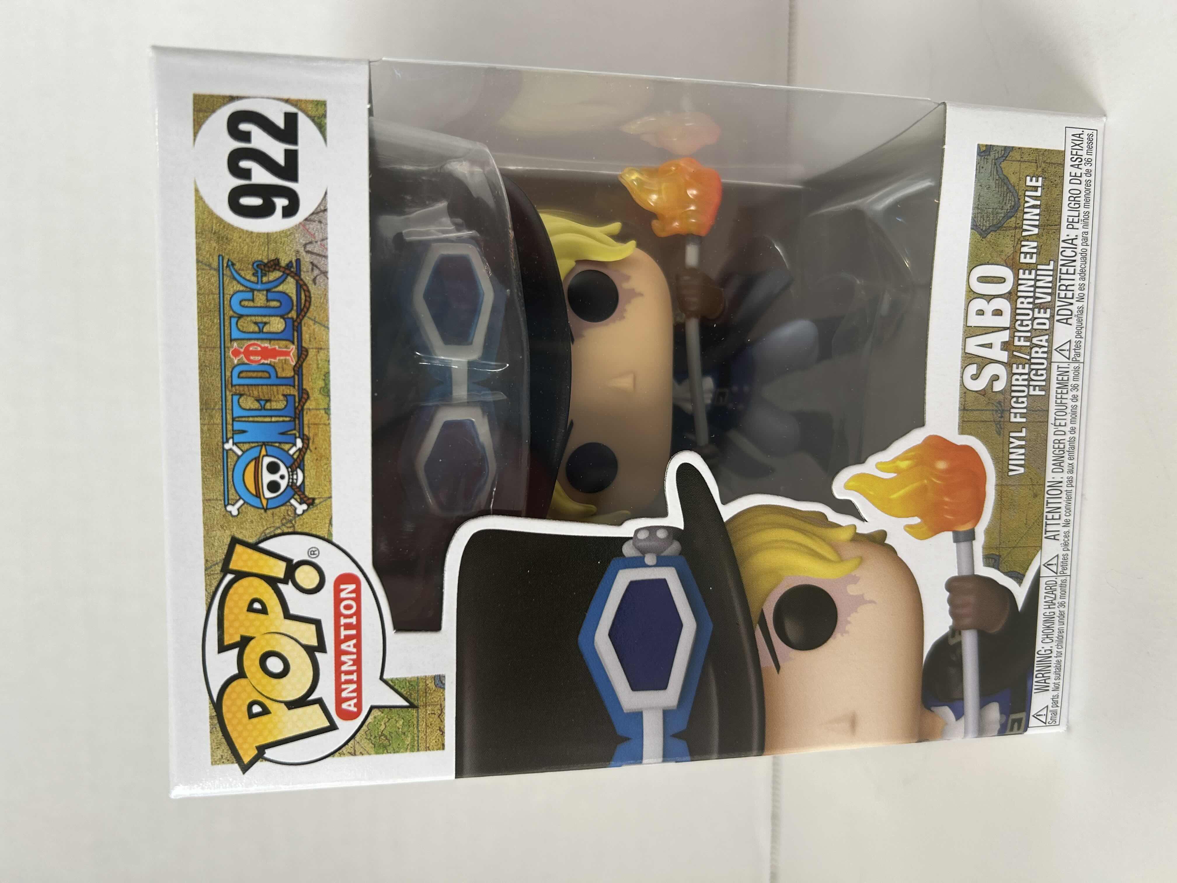 Photo 1 of FUNKO POP! ONE PIECE: SABO # 922
6 PER CASE