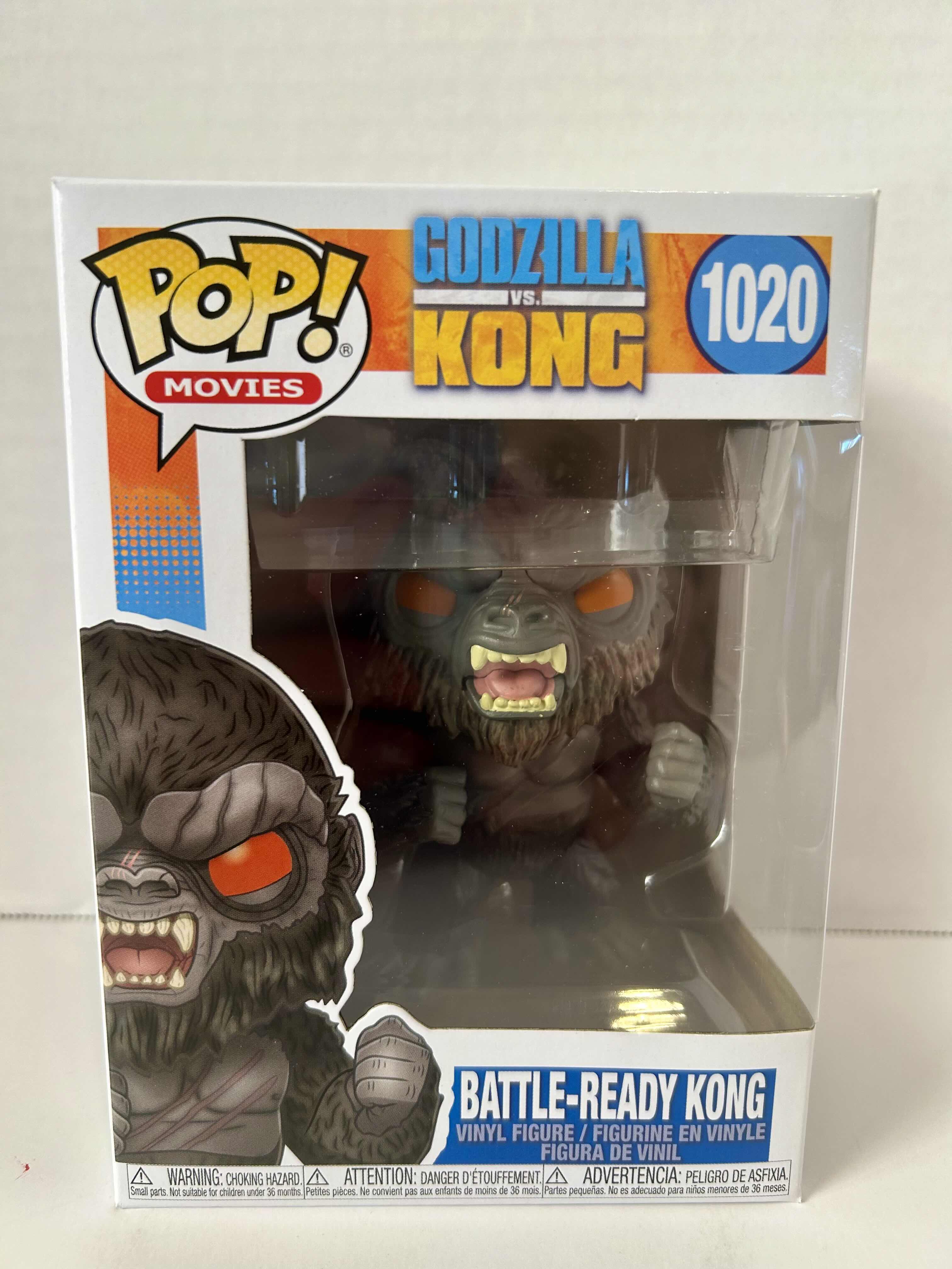 Photo 1 of FUNKO POP! GODZILLA VS KONG: BATTLE-READY KONG # 1020
6 PER CASE