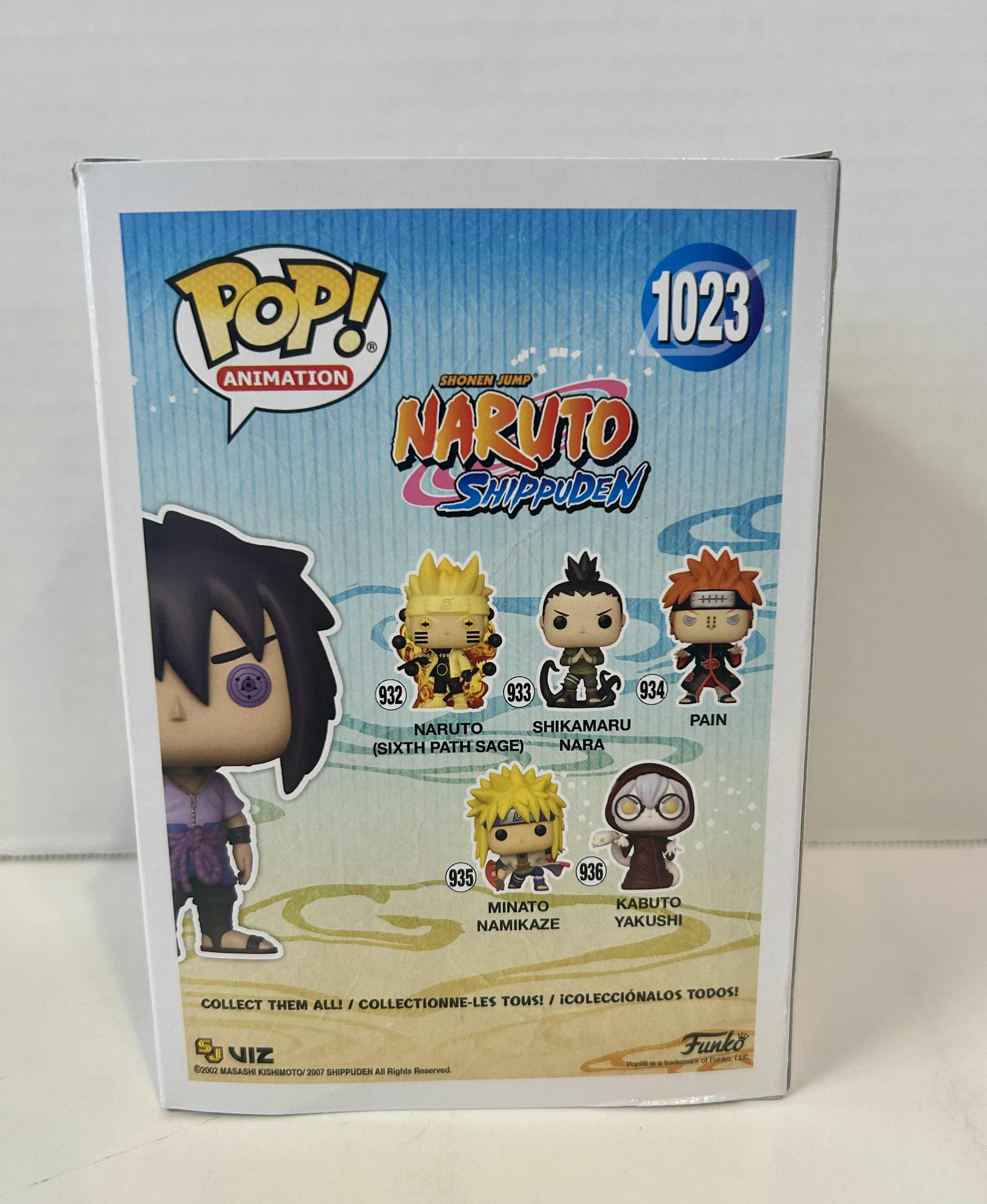 Photo 2 of FUNKO POP! NARUTO: SASUKE (RINNEGAN) #1023
6 PER CASE