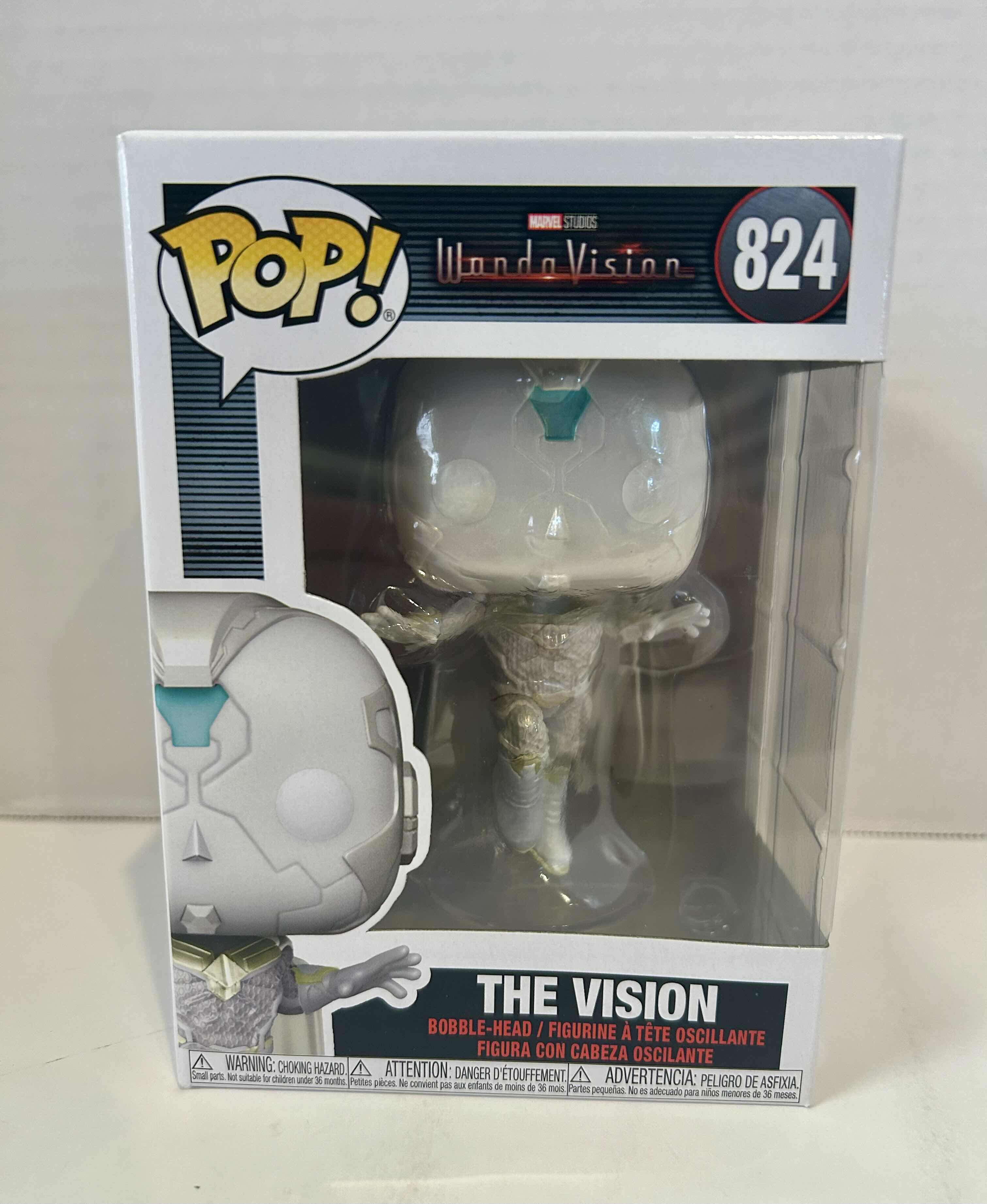 Photo 1 of FUNKO POP: WANDA VISION: THE VISION #824
6 PER CASE