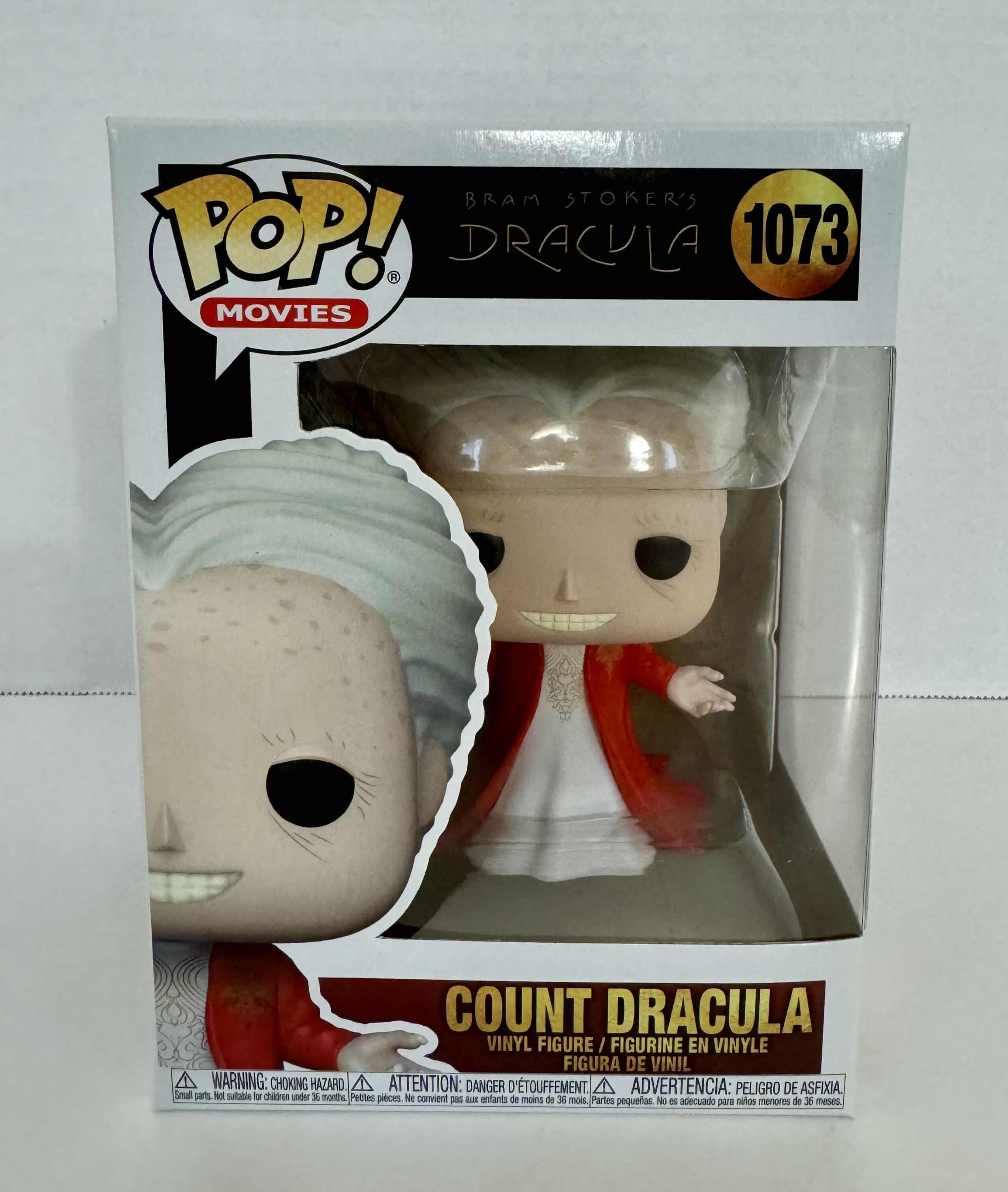 Photo 1 of FUNKO POP! COUNT DRACULA # 1073
3 IN LOT