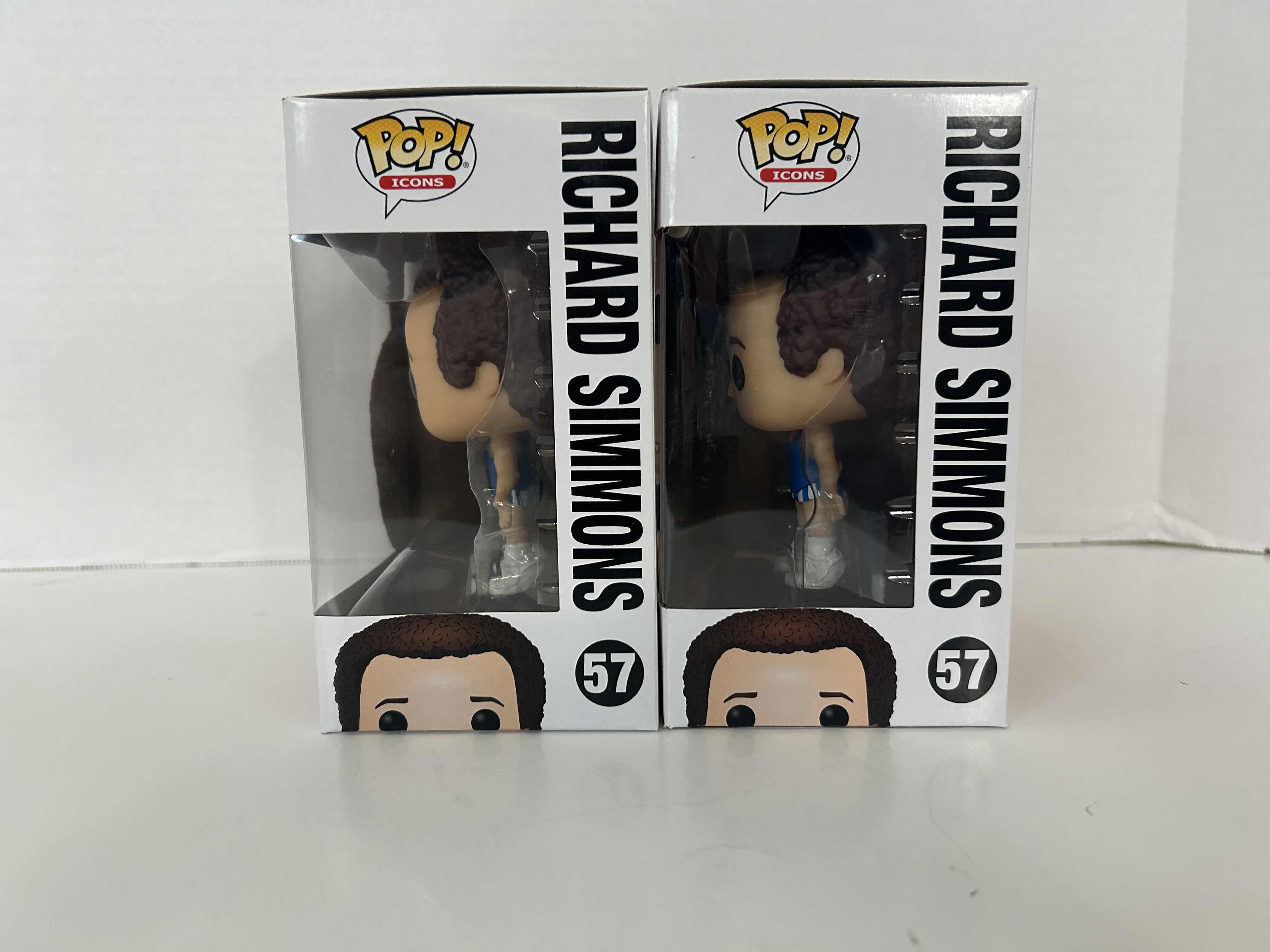 Photo 3 of FUNKO POP! RICHARD SIMMONS # 57
LOT OF 2