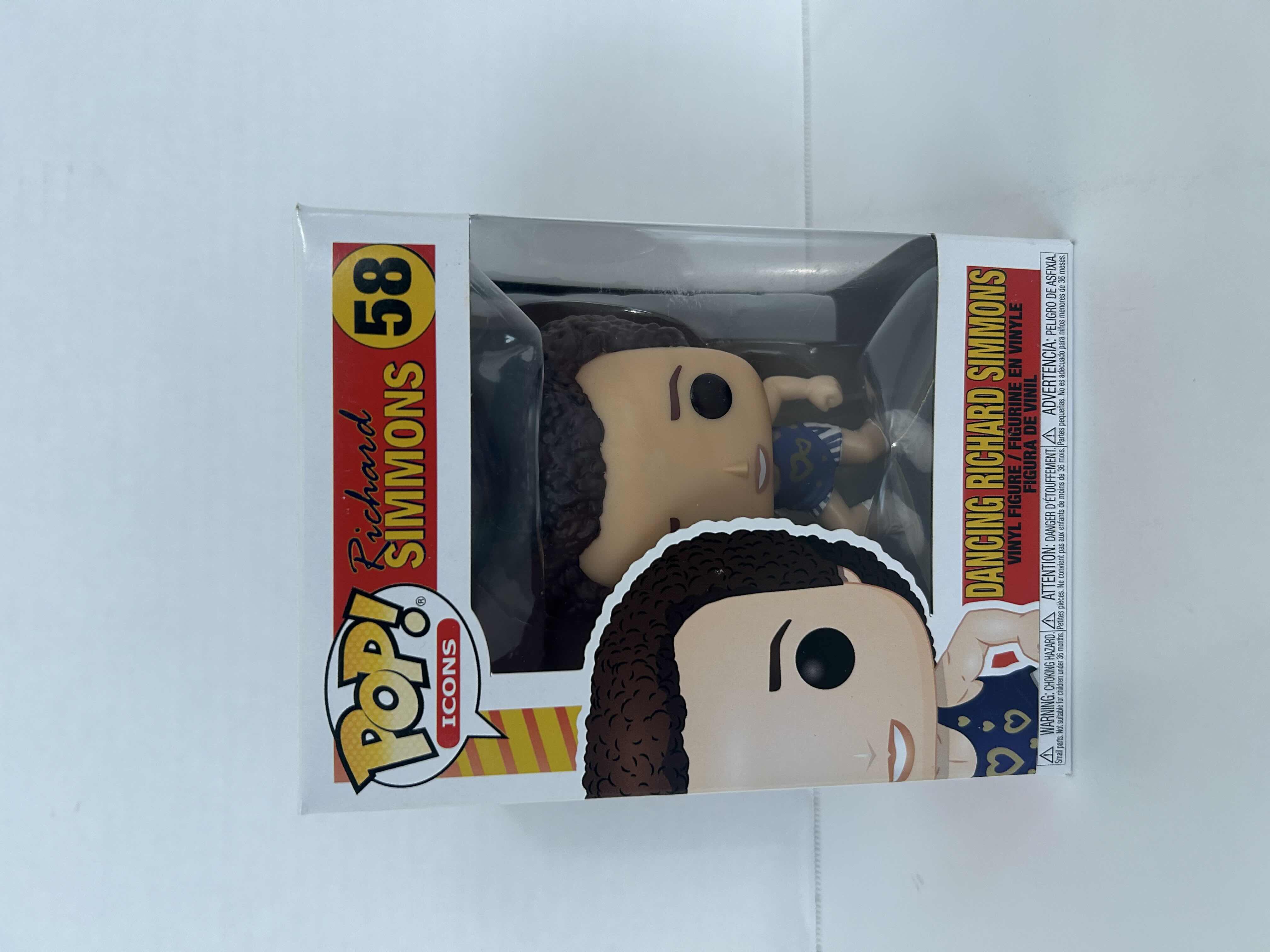 Photo 1 of FUNKO POP! RICHARD SIMMONS # 57
LOT OF 2