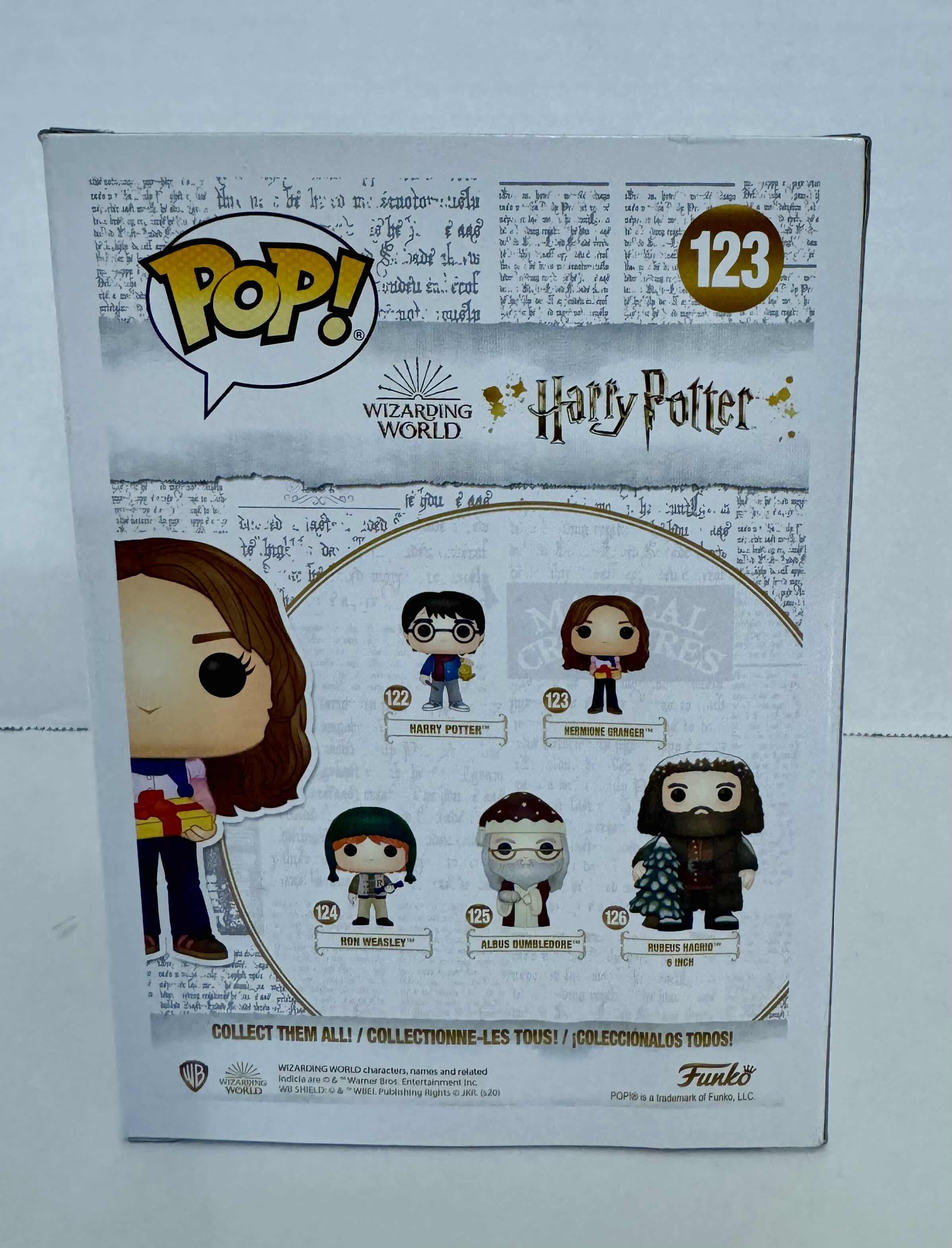 Photo 2 of FUNKO POP! HARRY POTTER: HERMIONE GRANGER #123