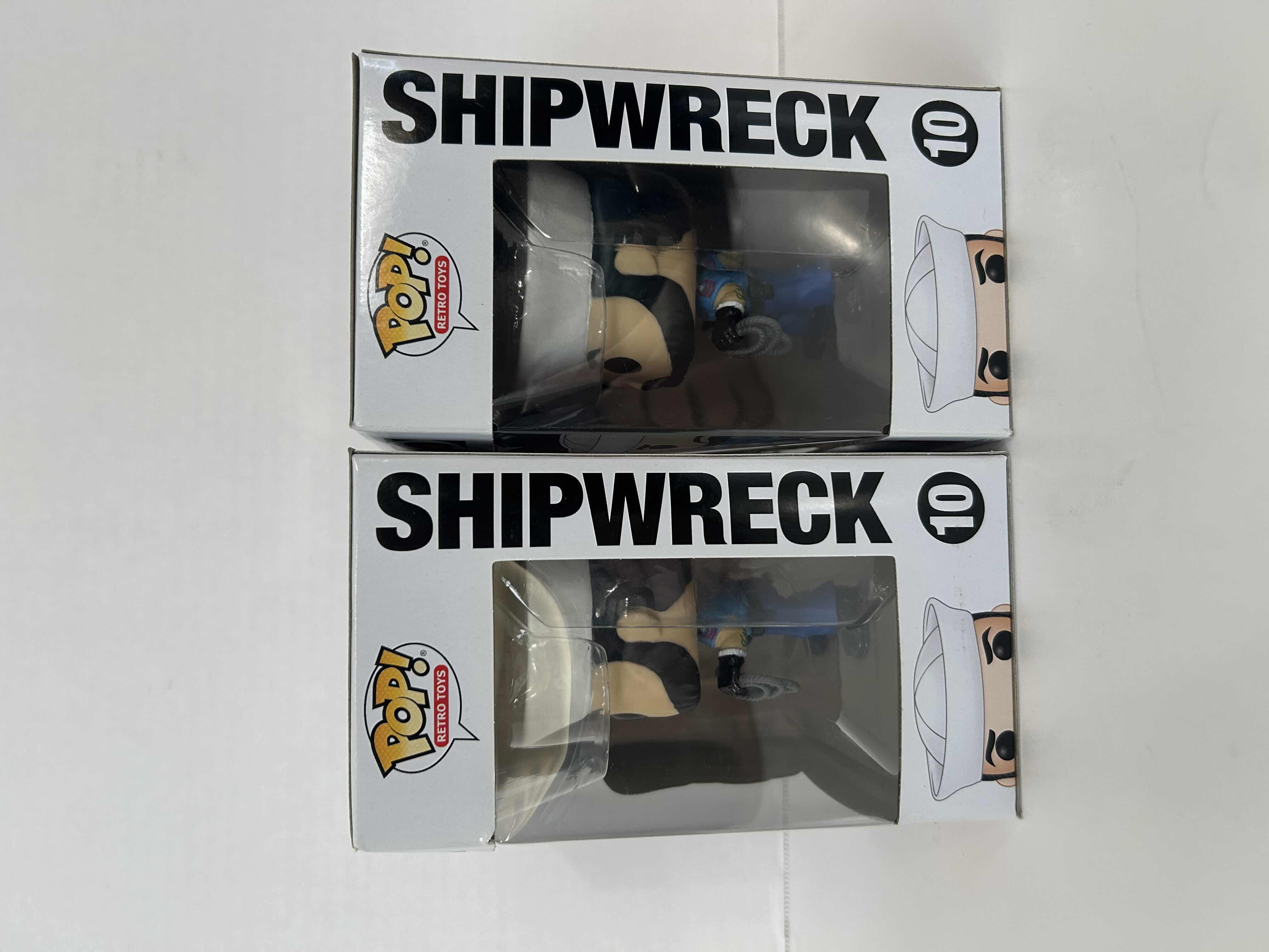 Photo 3 of FUNKO POP! GI JOE: SHIPWRECK #10
LOT OF 2