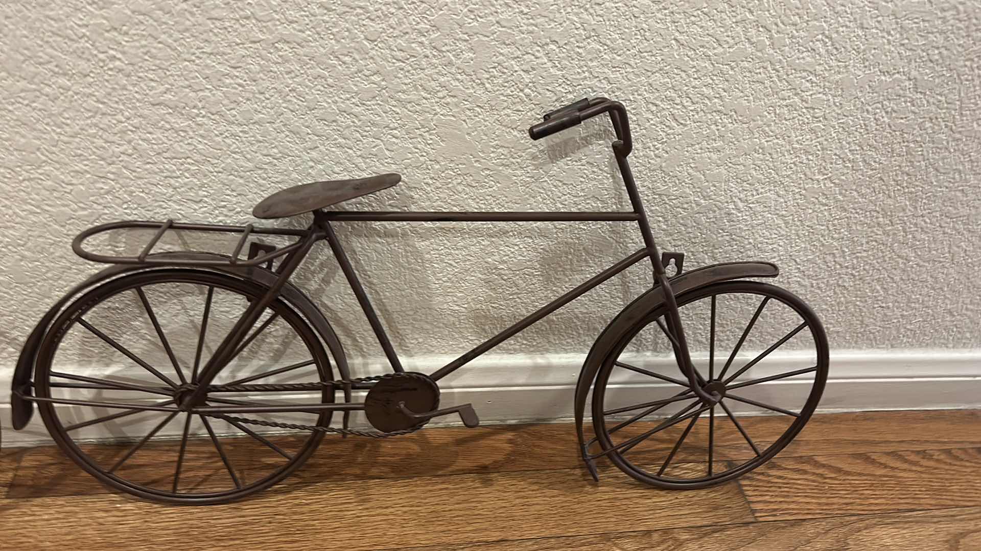 Photo 3 of 2 METAL BICYCLE SCULPTURES 21 1/2” x 12”