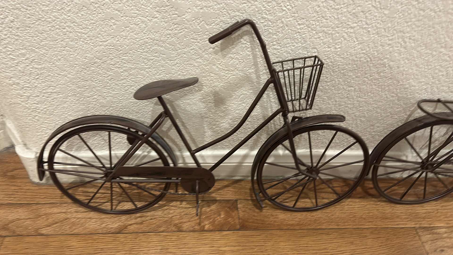 Photo 2 of 2 METAL BICYCLE SCULPTURES 21 1/2” x 12”