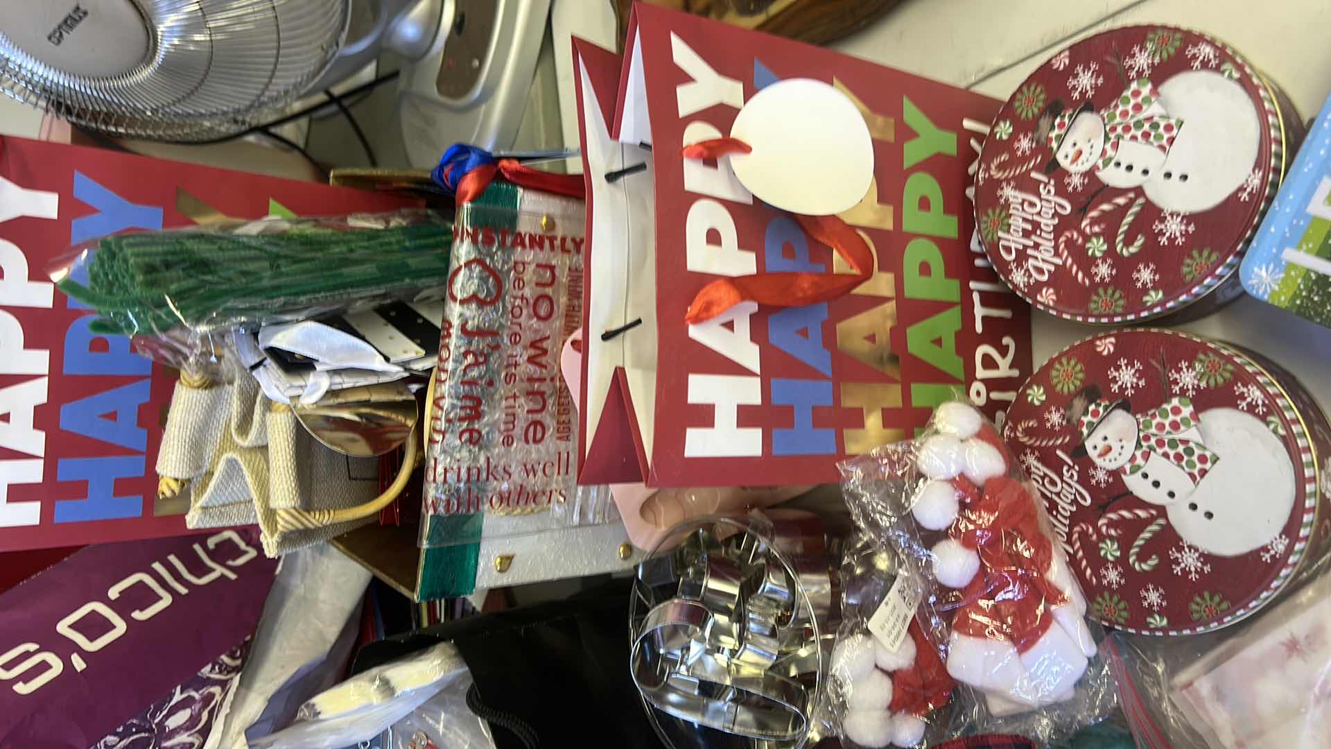 Photo 6 of CHRISTMAS GIFT WRAP AND ACCESSORIES ASSORTMENT