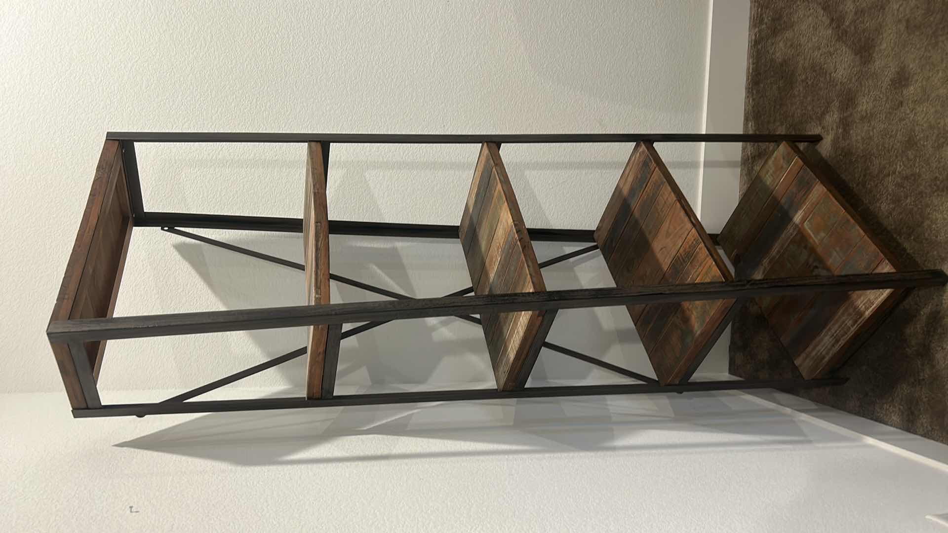 Photo 2 of WOOD AND METAL ETAGERE 22 x 15 1/2“ x 6‘