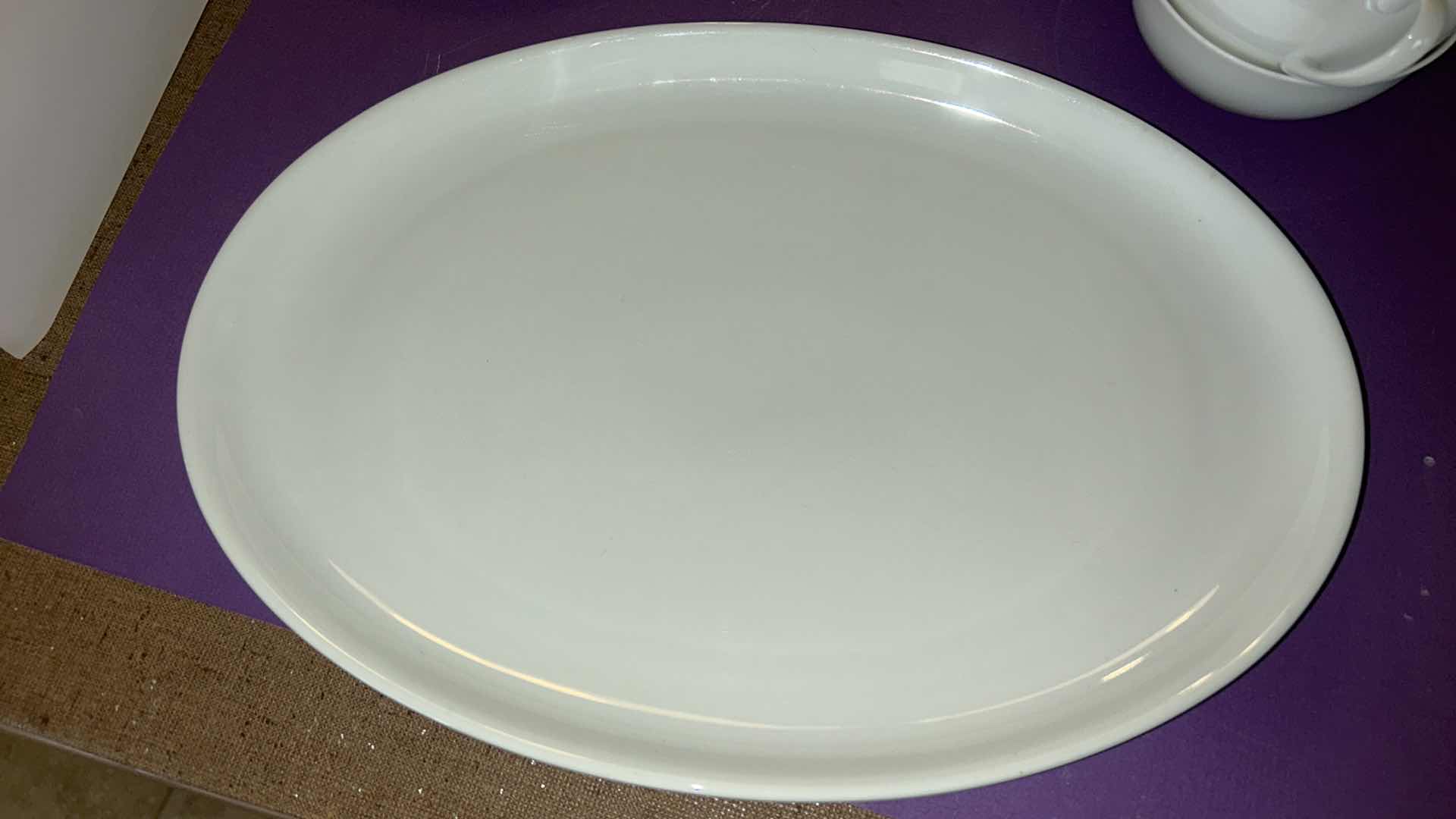 Photo 4 of 49 PC ARSBERY GERMANY PORCELAIN DINNERWARE 14 DINNER PLATES, 1 PLATTER, 8 SALAD PLATES, 11 DESSERT PLATES, 14 COFFEE CUP PLATES, 14 COFFEE CUPS