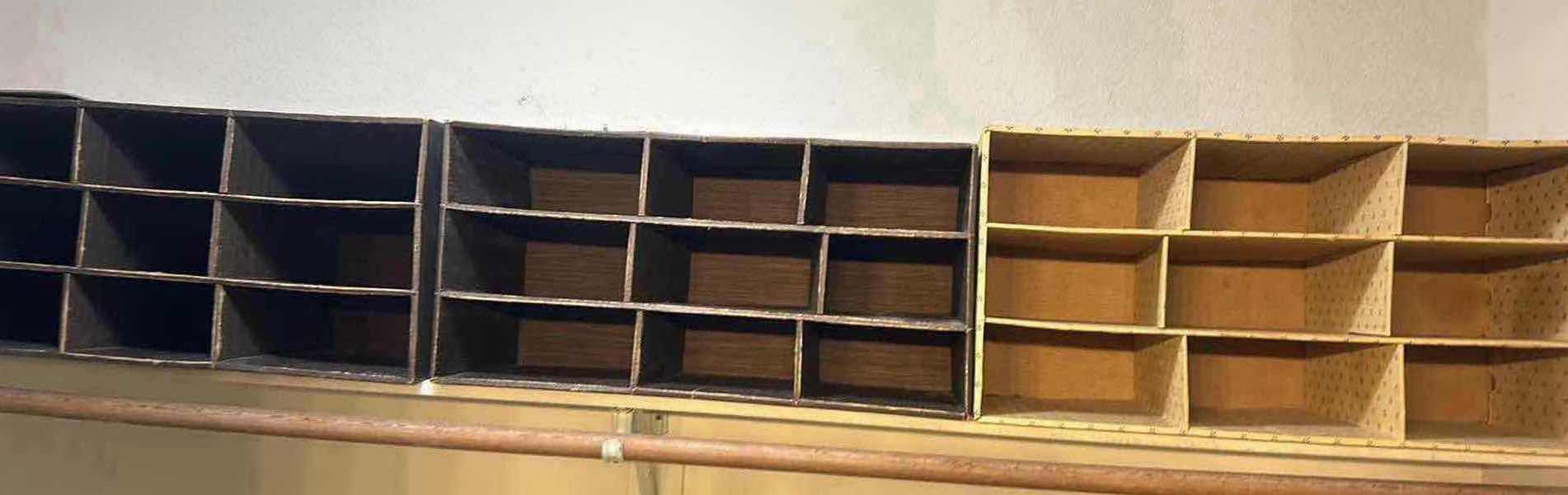 Photo 1 of 3 CARDBOARD SHOE RACKS