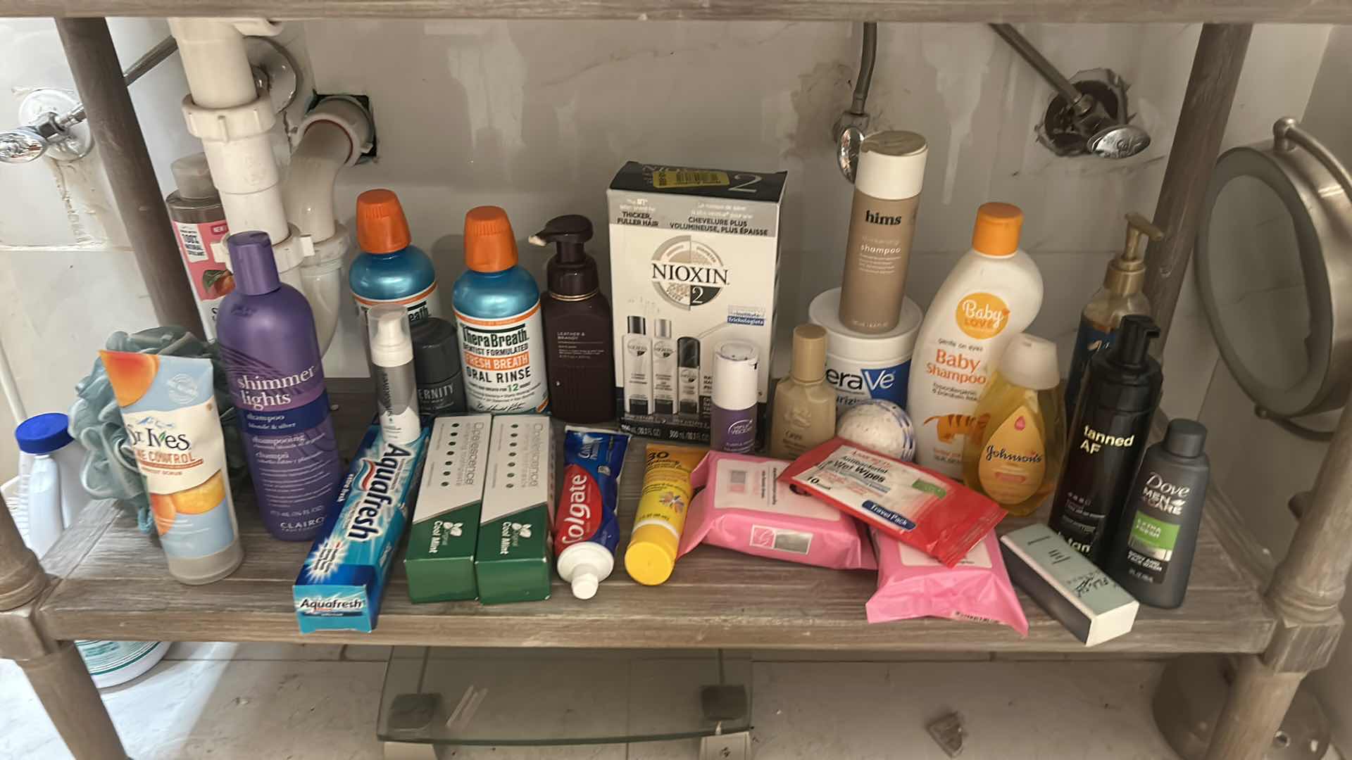 Photo 1 of PERSONAL HYGIENE SUPPLIES. TOOTHPASTE, SHAMPOOS, CONDITIONERS, BODY LOTIONS, AND MORE.