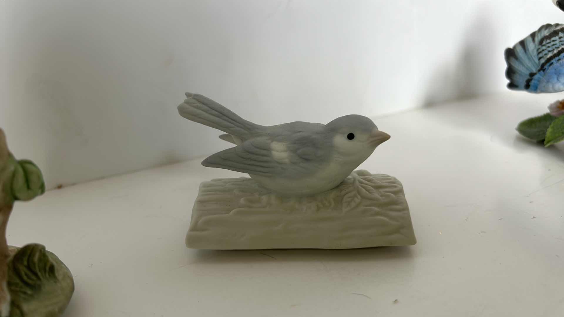 Photo 6 of 4 PORCELAIN BIRD FIGURINES - TALLEST H4”