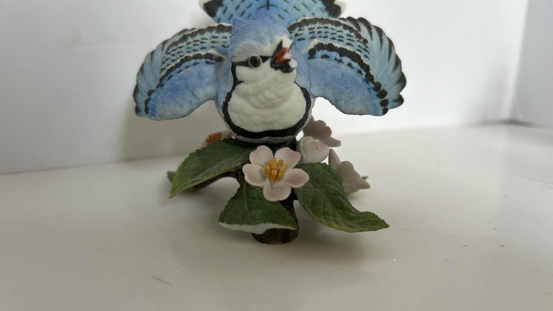 Photo 5 of 4 PORCELAIN BIRD FIGURINES - TALLEST H4”