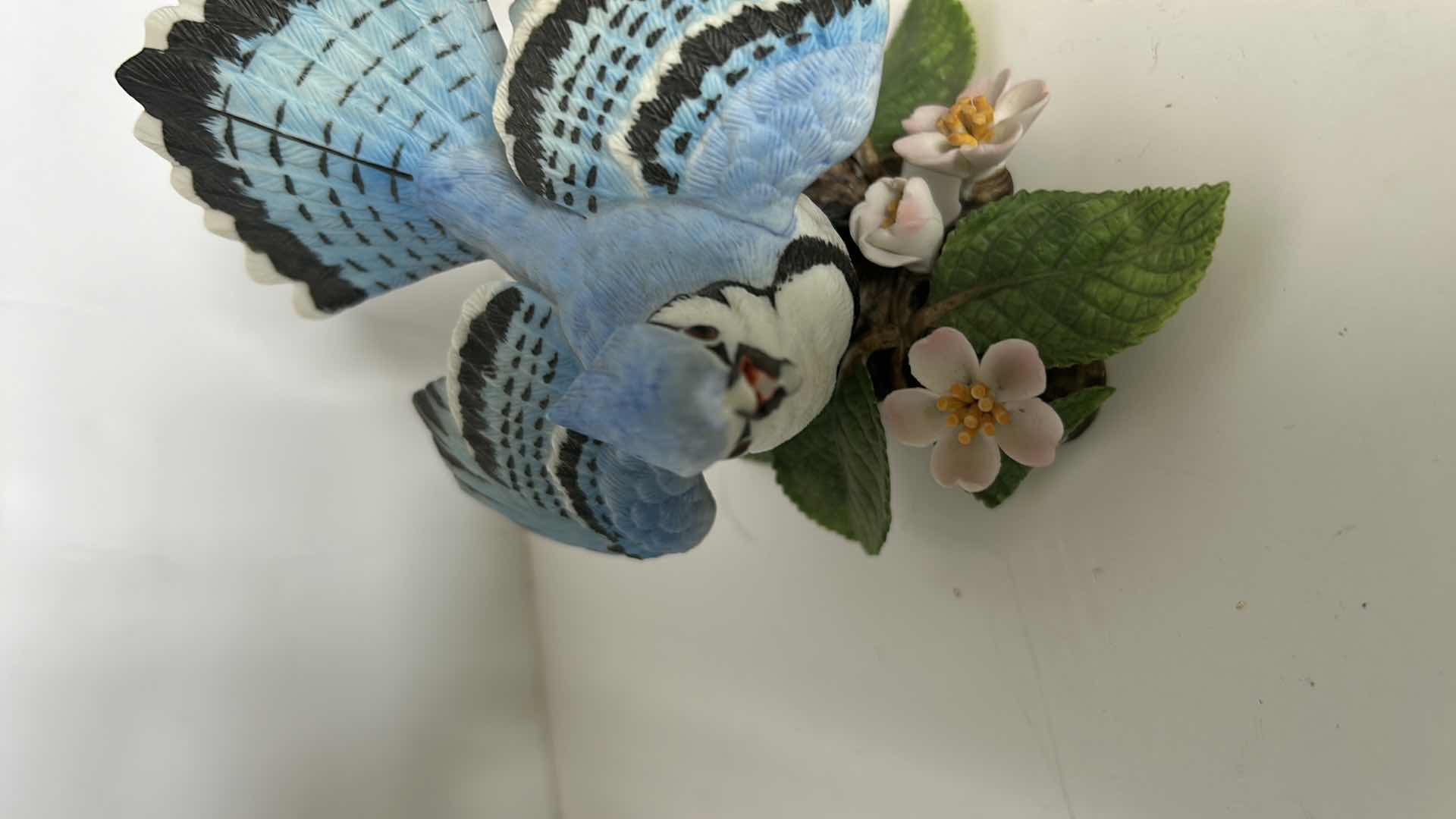 Photo 8 of 4 PORCELAIN BIRD FIGURINES - TALLEST H4”