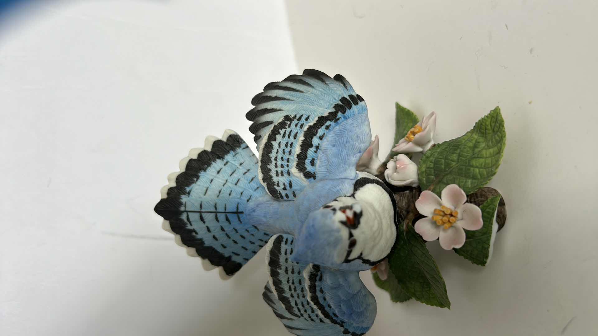 Photo 4 of 4 PORCELAIN BIRD FIGURINES - TALLEST H4”