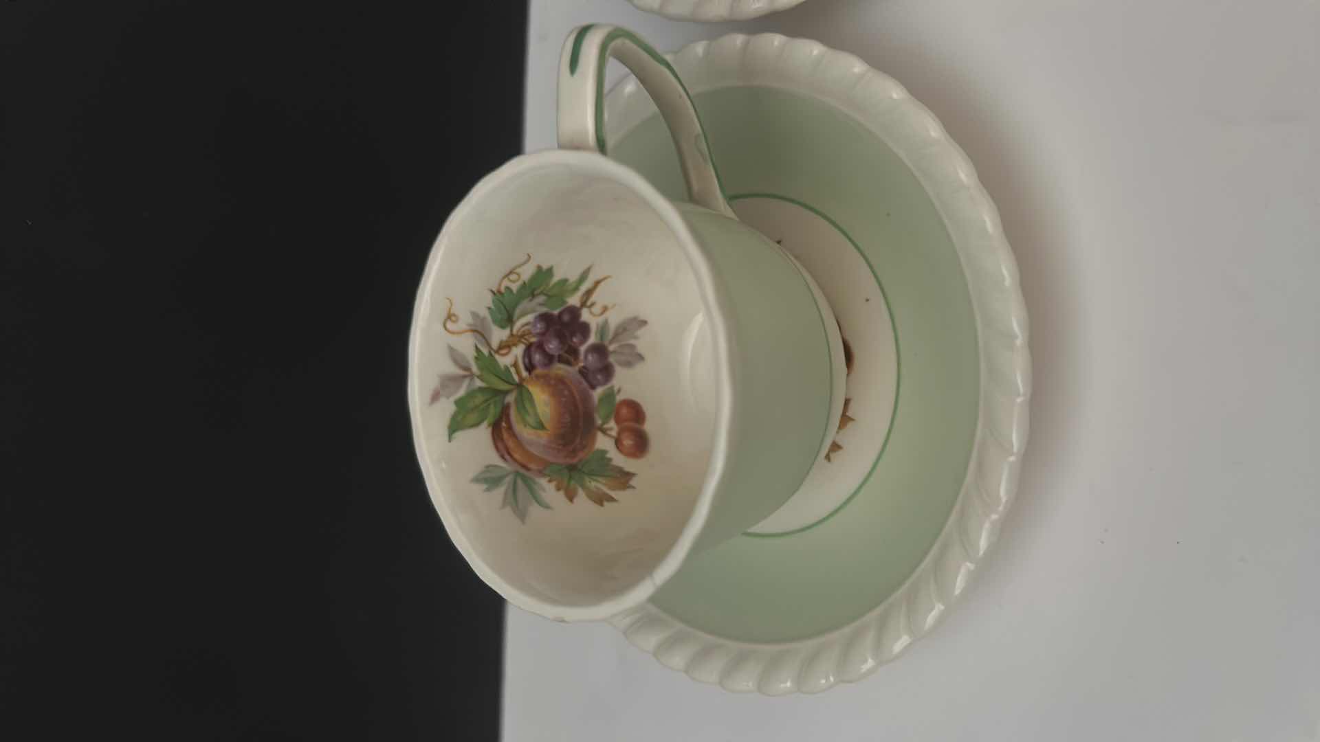 Photo 2 of 4 VINTAGE- OLD ENGISH JOHNSON BROS PORCELAIN TEACUPS AND SAUCERS