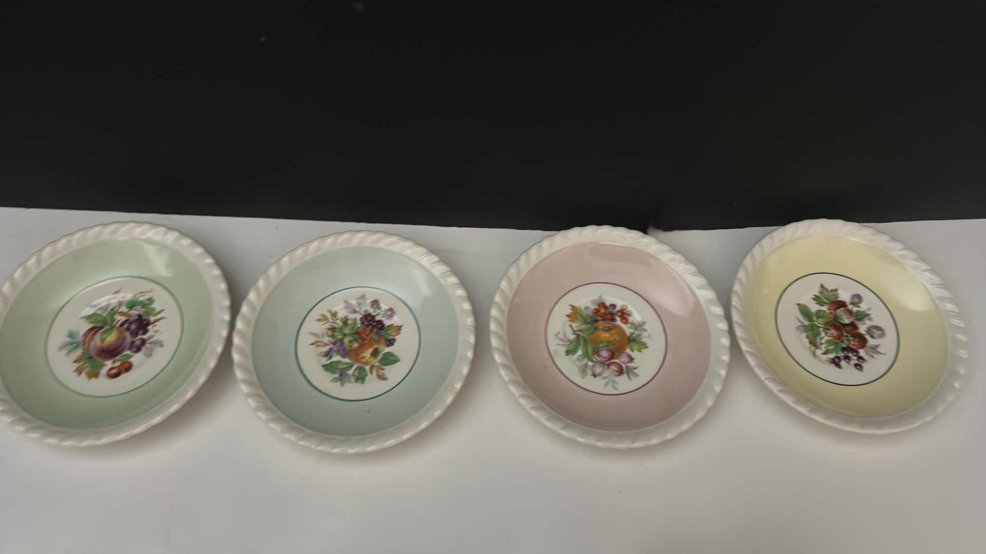 Photo 7 of 4 VINTAGE- OLD ENGISH JOHNSON BROS PORCELAIN TEACUPS AND SAUCERS