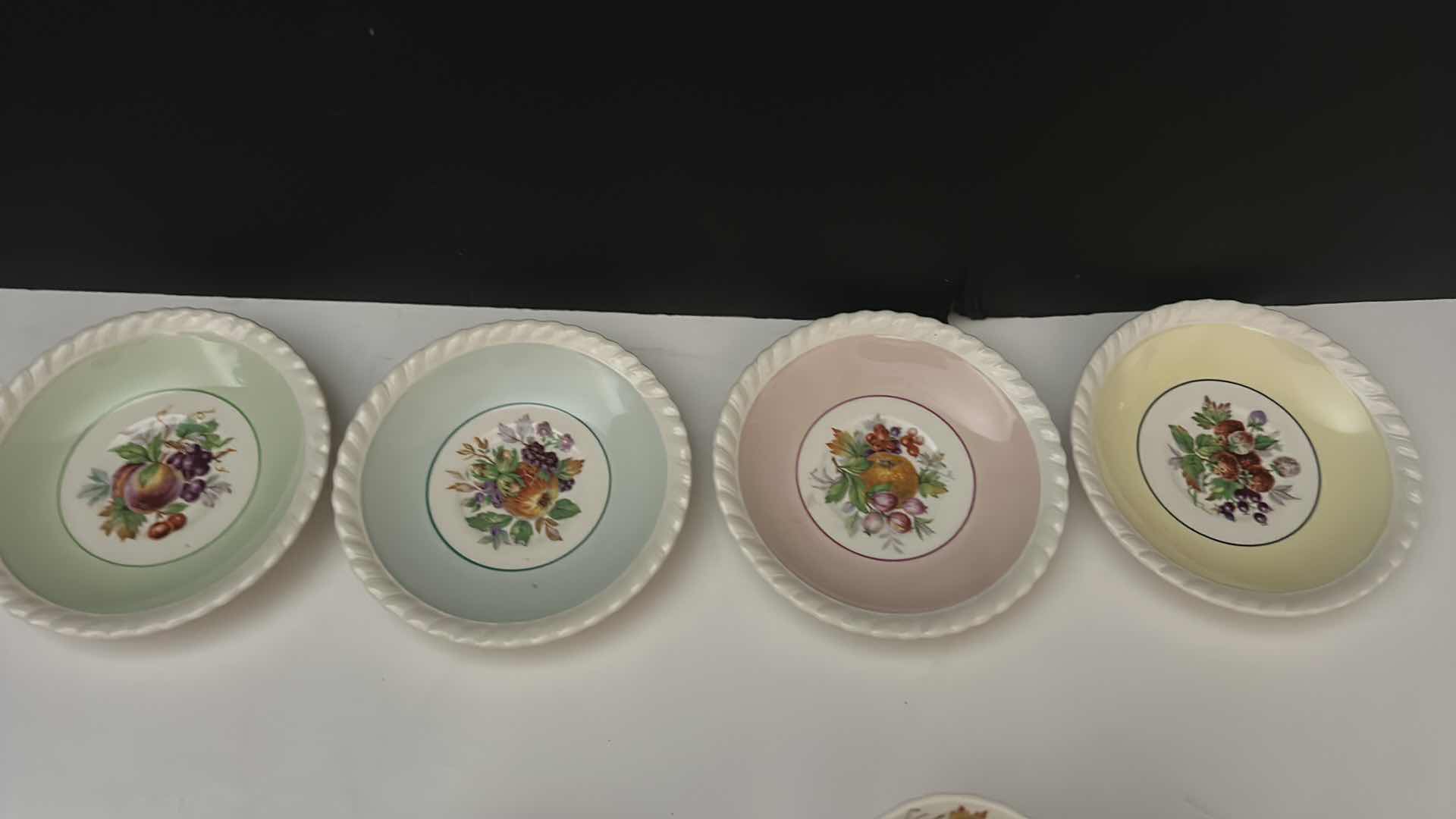 Photo 6 of 4 VINTAGE- OLD ENGISH JOHNSON BROS PORCELAIN TEACUPS AND SAUCERS