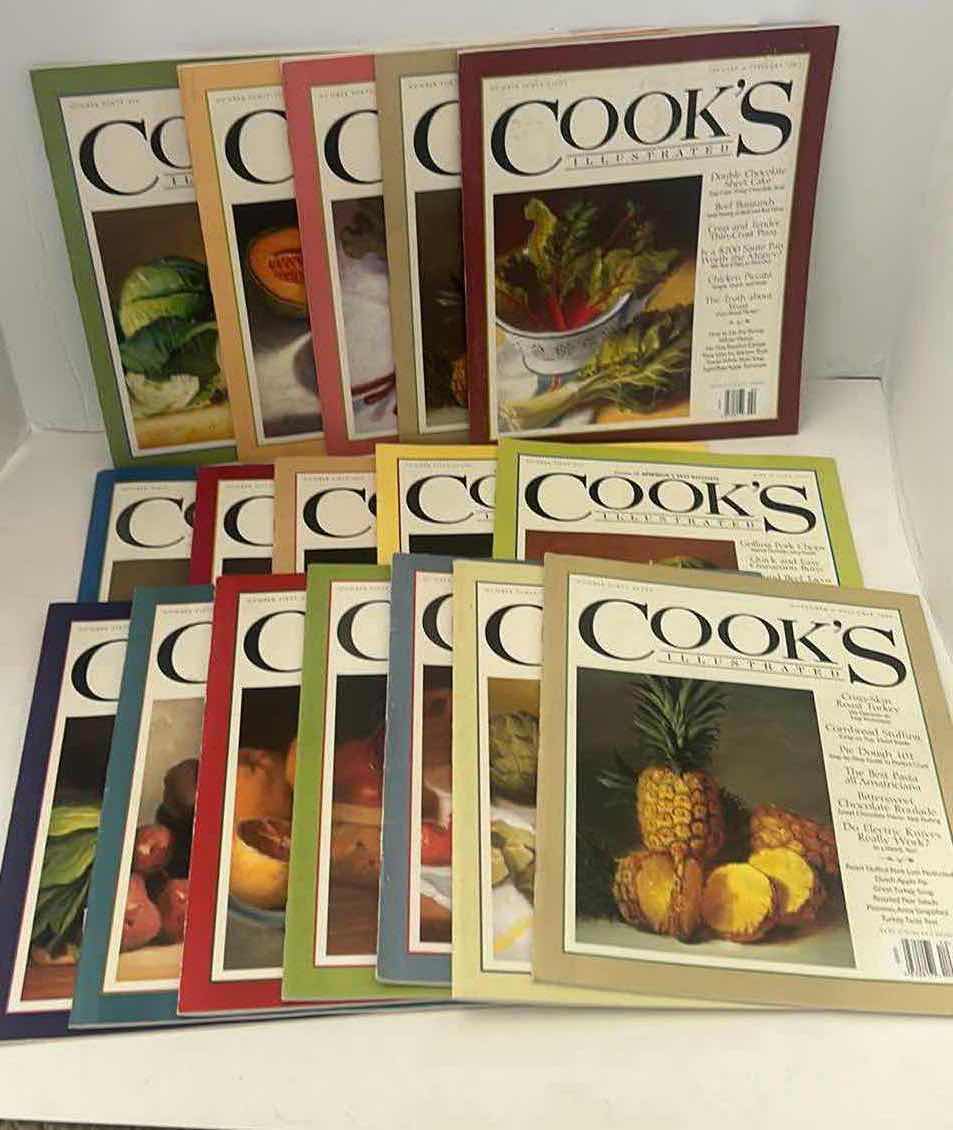 Photo 1 of 16 COOK’S ILLUSTRATED MAGAZINES.