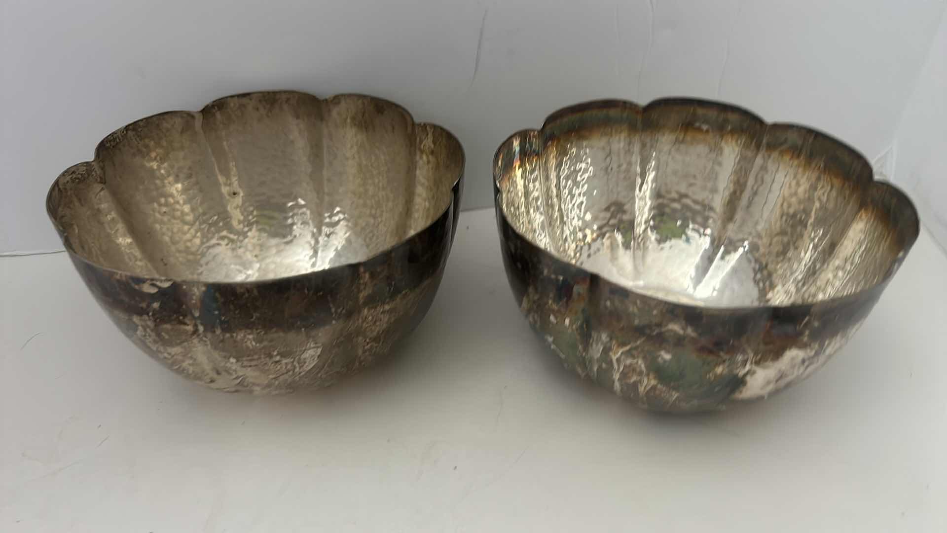 Photo 2 of 3 SILVER PLATED BOWLS