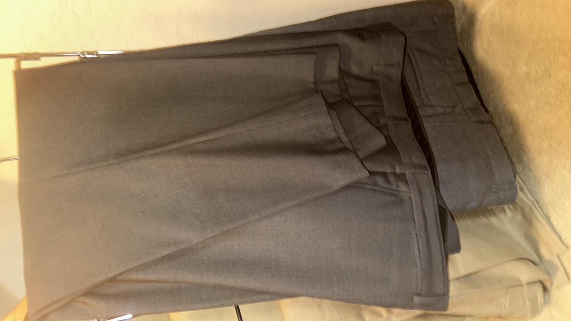 Photo 2 of SIX PAIRS OF MEN’S SLACKS, SIZE 44” X 30”