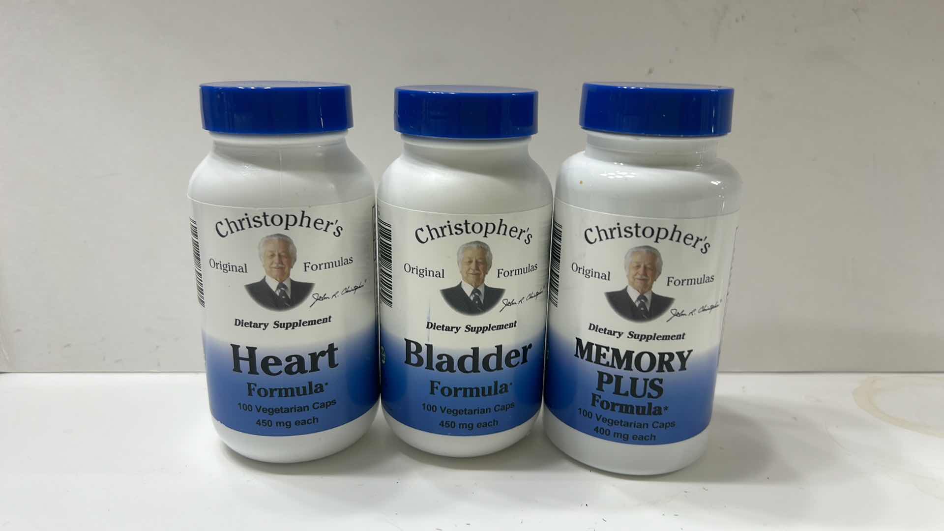 Photo 1 of CHRISTOPHER’S DIETARY SUPPLEMENTS, HEART, BLADDER, AND MEMORY PLUS.