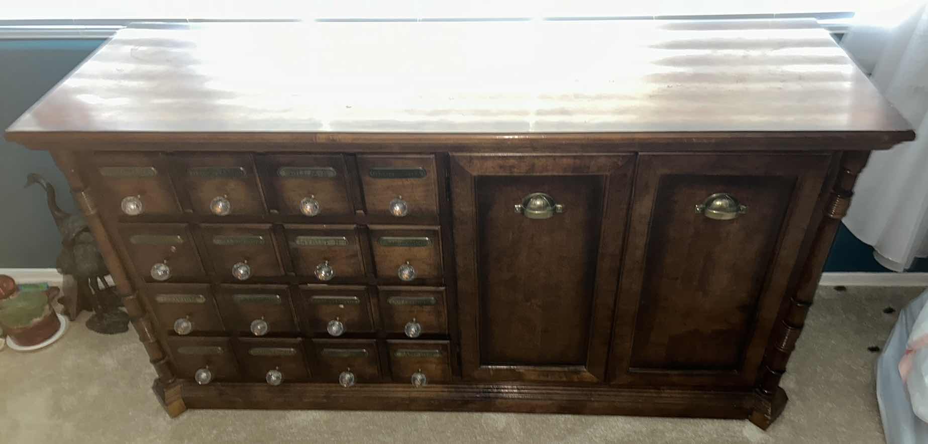 Photo 1 of WOOD DRESSER 61.5” X 20” H 32.5”