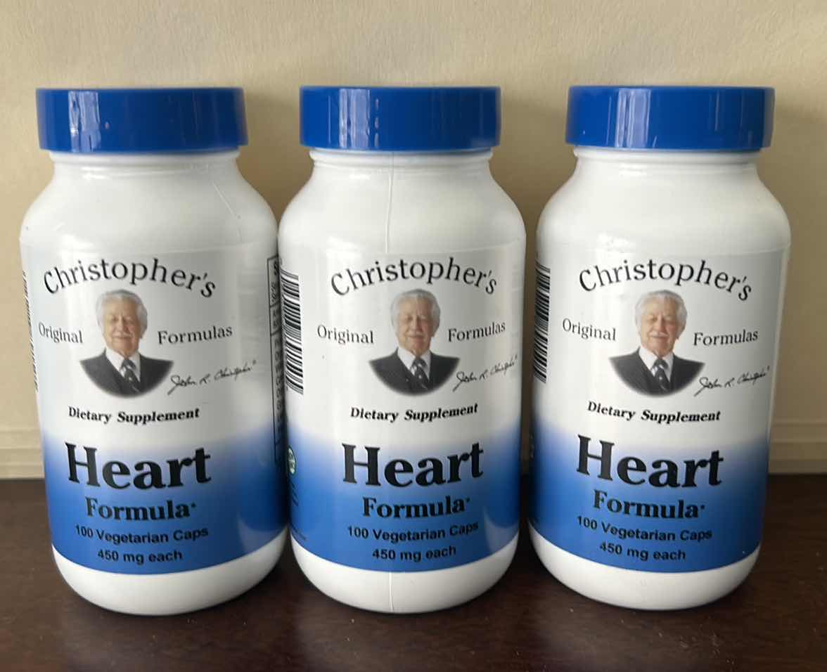 Photo 1 of THREE CHRISTOPHER’S DIETARY SUPPLEMENTS, HEART