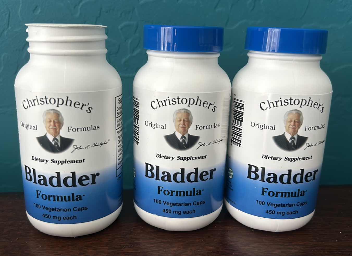 Photo 1 of THREE CHRISTOPHER’S DIETARY SUPPLEMENTS, BLADDER