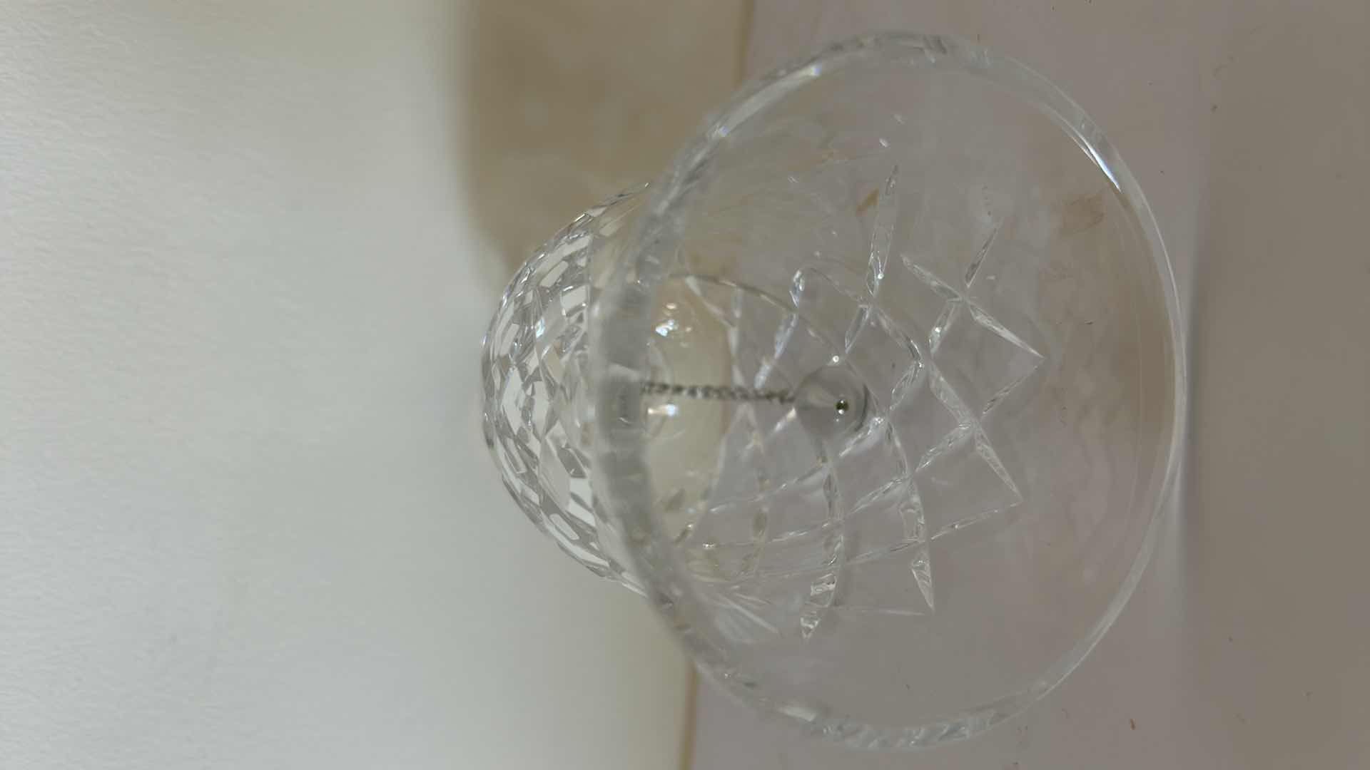 Photo 2 of WATERFORD CRYSTAL BELL H5”