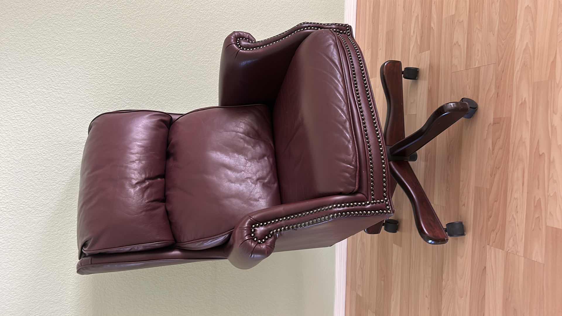 Photo 8 of EXECUTIVE LEATHER CHAIR 31” WIDE x H48.5”